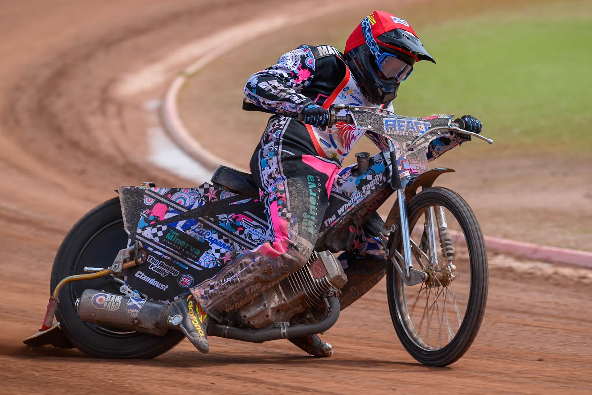 BRITISH YOUTH CHAMPIONSHIP (500cc): Liam Morris (51) in action during the British Youth Speedway Championship at the National Speedway Stadium, Manchester on Sunday 10th May 2026. (Photo: Ian Charles | MI News)