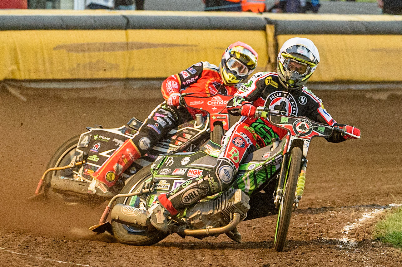 PETERBOROUGH, UK. JULY 19TH   during the SGB Premiership match between Peterborough and Belle Vue Aces at East of England Showground, Peterborough on Monday 19th July 2021. (Credit: Ian Charles | MI News)