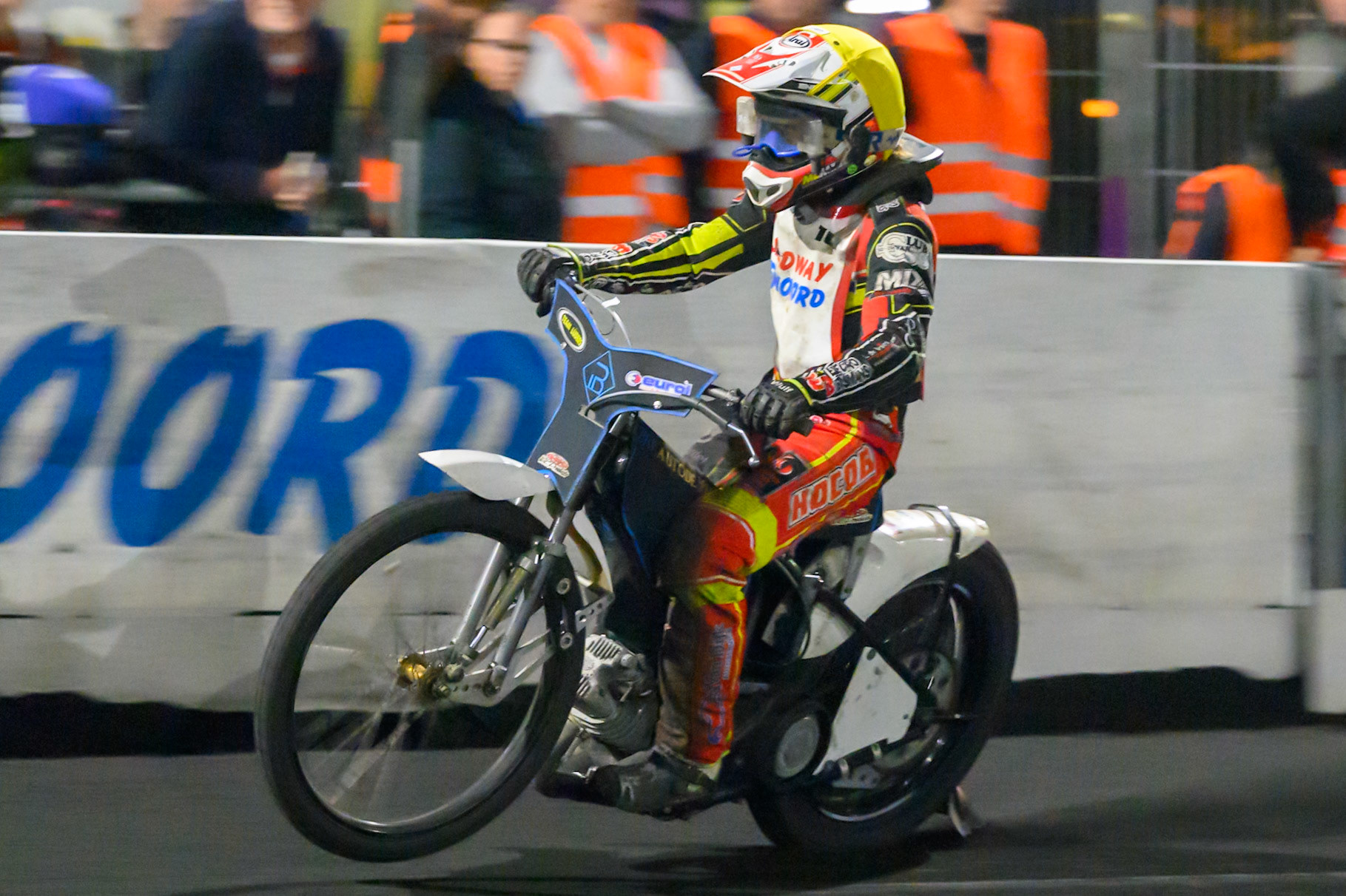 Niek Meijerink of The Netherlands  in action during the Gouden KENNY Helm at Speedway Veenoord, Veenoord in the Netherlands on Saturday 19th September 2026. (Photo: Ian Charles | MI News)