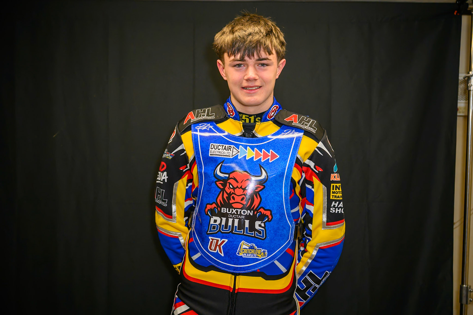 Jamie Etherington during Buxton Bulls Press and Practice at Hi-Edge Speedway, Buxton on Monday 30th March 2026. (Photo: Ian Charles | MI News)