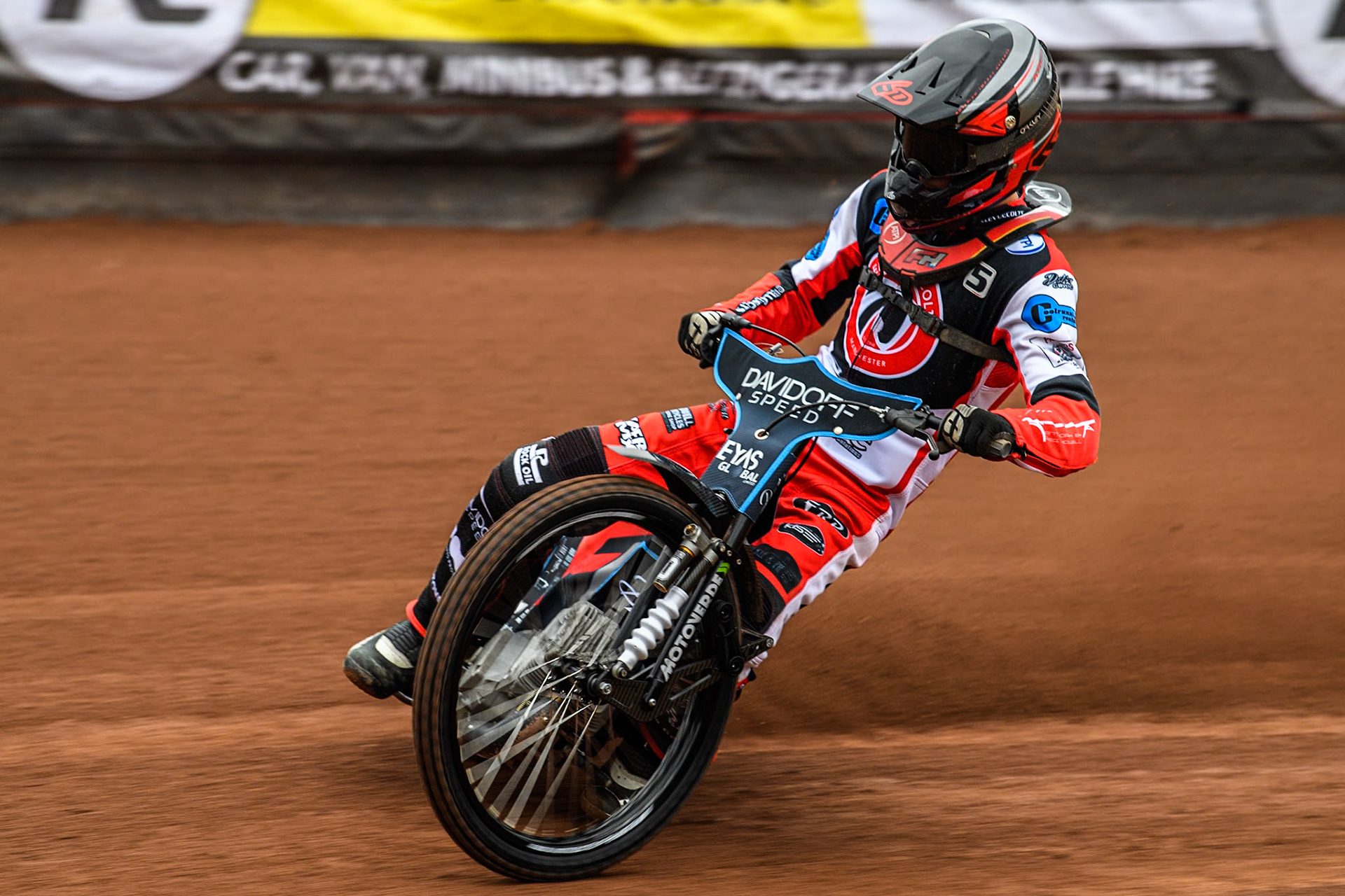 Belle Vue Colts' rider Freddy Hodder in action during the Belle Vue Aces Media Day at the National Speedway Stadium, Manchester on Monday 11th March 2024. (Photo: Ian Charles | MI News)