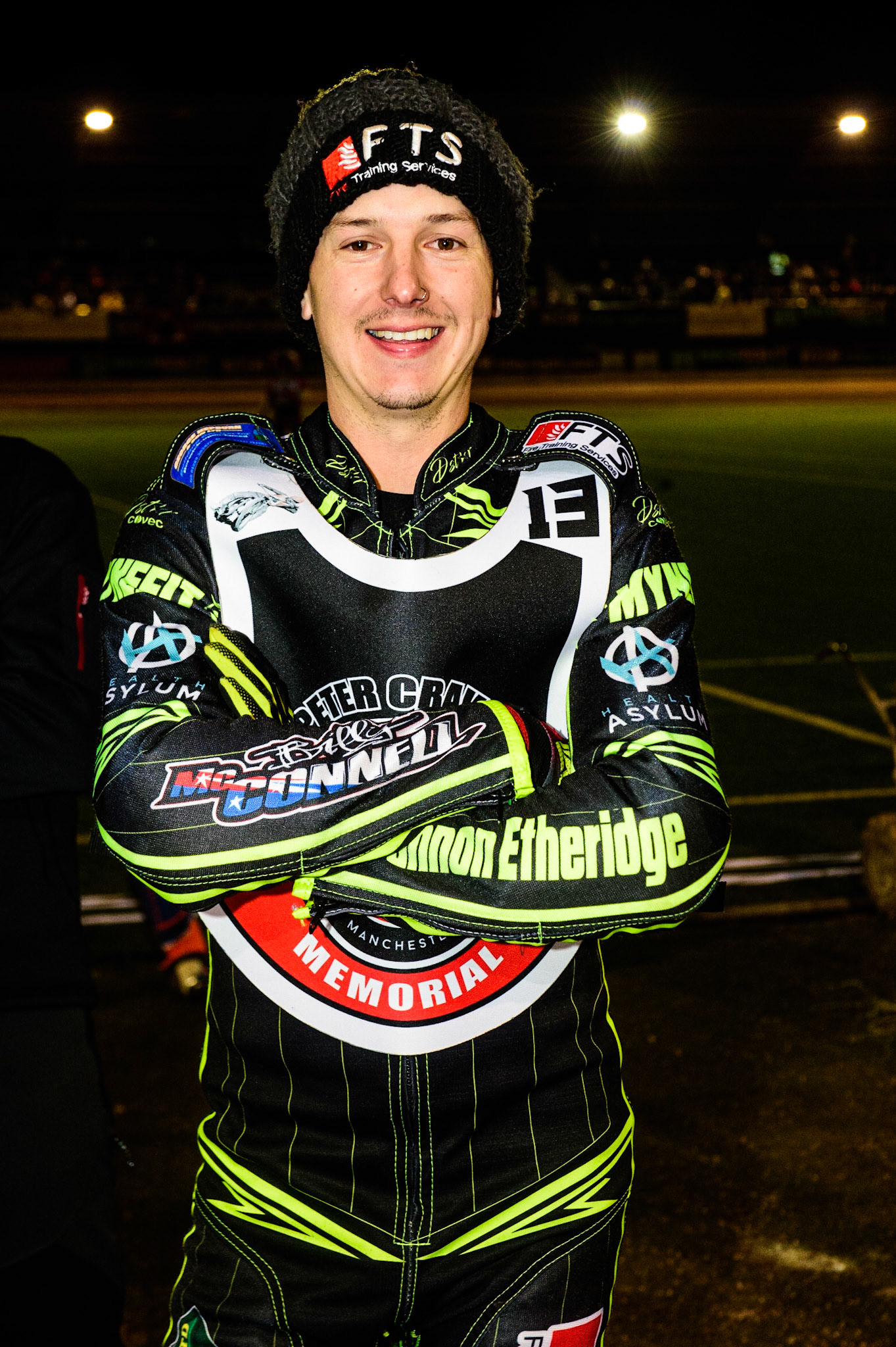 MANCHESTER, UK. OCT 23RD  Jye Etheridge  during the Peter Craven Memorial Trophy event at the National Speedway Stadium, Manchester on Saturday 23rd October 2021. (Credit: Ian Charles | MI News)