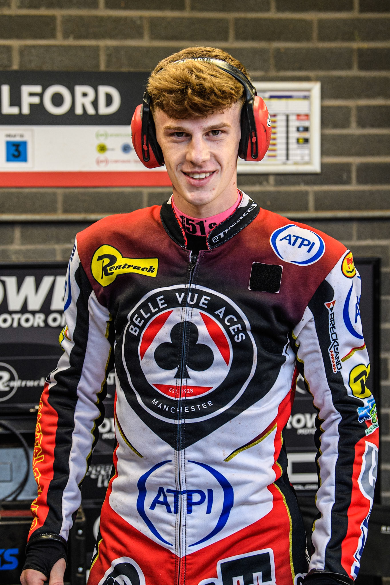 Belle Vue Aces' guest Jake Mulford during the Rowe Motor Oil Premiership match between Belle Vue Aces and Oxford Spires at the National Speedway Stadium, Manchester on Monday 22nd July 2024. (Photo: Ian Charles | MI News)