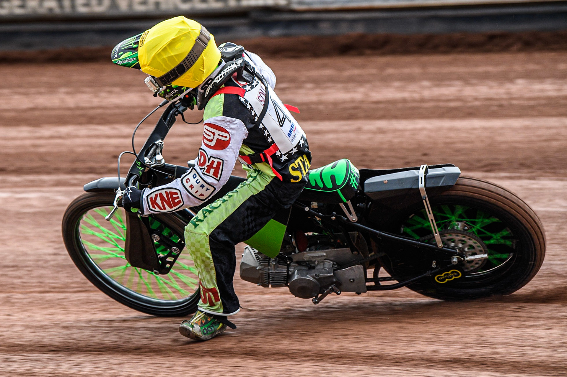 Charlie Southwick in action  during the British Youth Championships at the National Speedway Stadium, Manchester on Friday 12th May 2023. (Photo: Ian Charles | MI News)