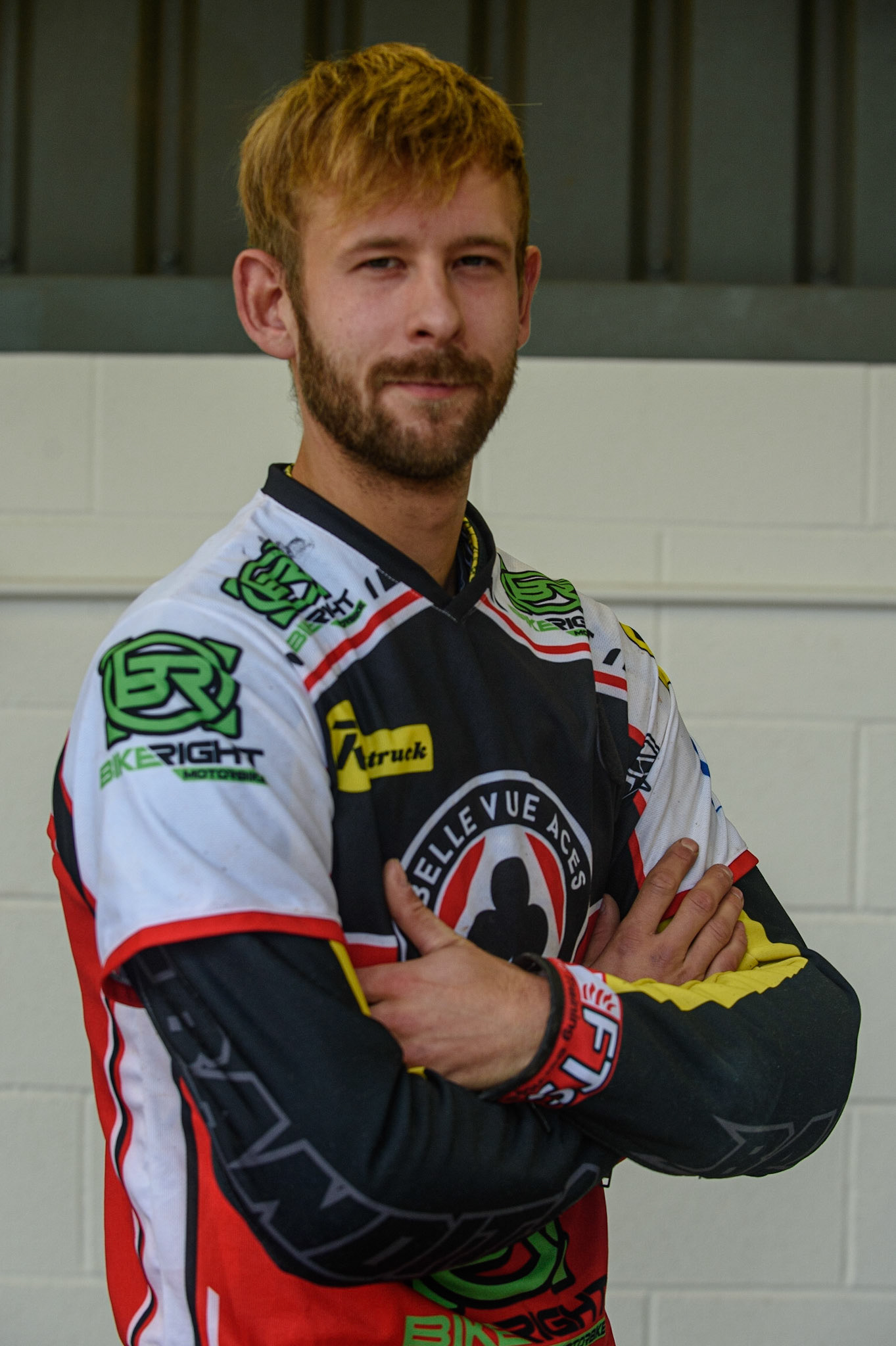 MANCHESTER, UK. AUGUST 30TH New Belle Vue BikeRight Aces rider Nikolaj B. Jakobsen  during the SGB Premiership match between Belle Vue Aces and Wolverhampton Wolves at the National Speedway Stadium, Manchester on Monday 30th August 2021. (Credit: Ian Charles | MI News)