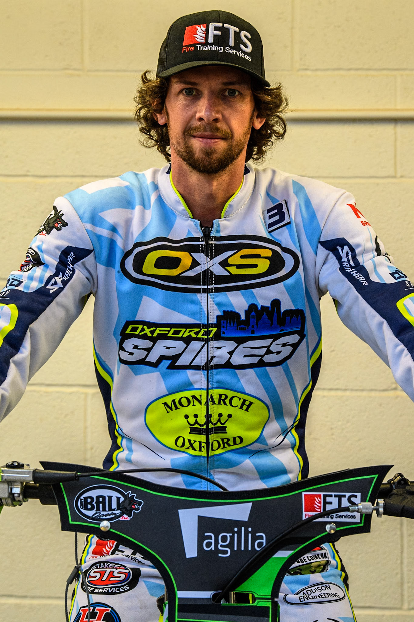 Oxford Spires' Charles Wright during the Rowe Motor Oil Premiership match between Belle Vue Aces and Oxford Spires at the National Speedway Stadium, Manchester on Monday 13th May 2024. (Photo: Ian Charles | MI News)