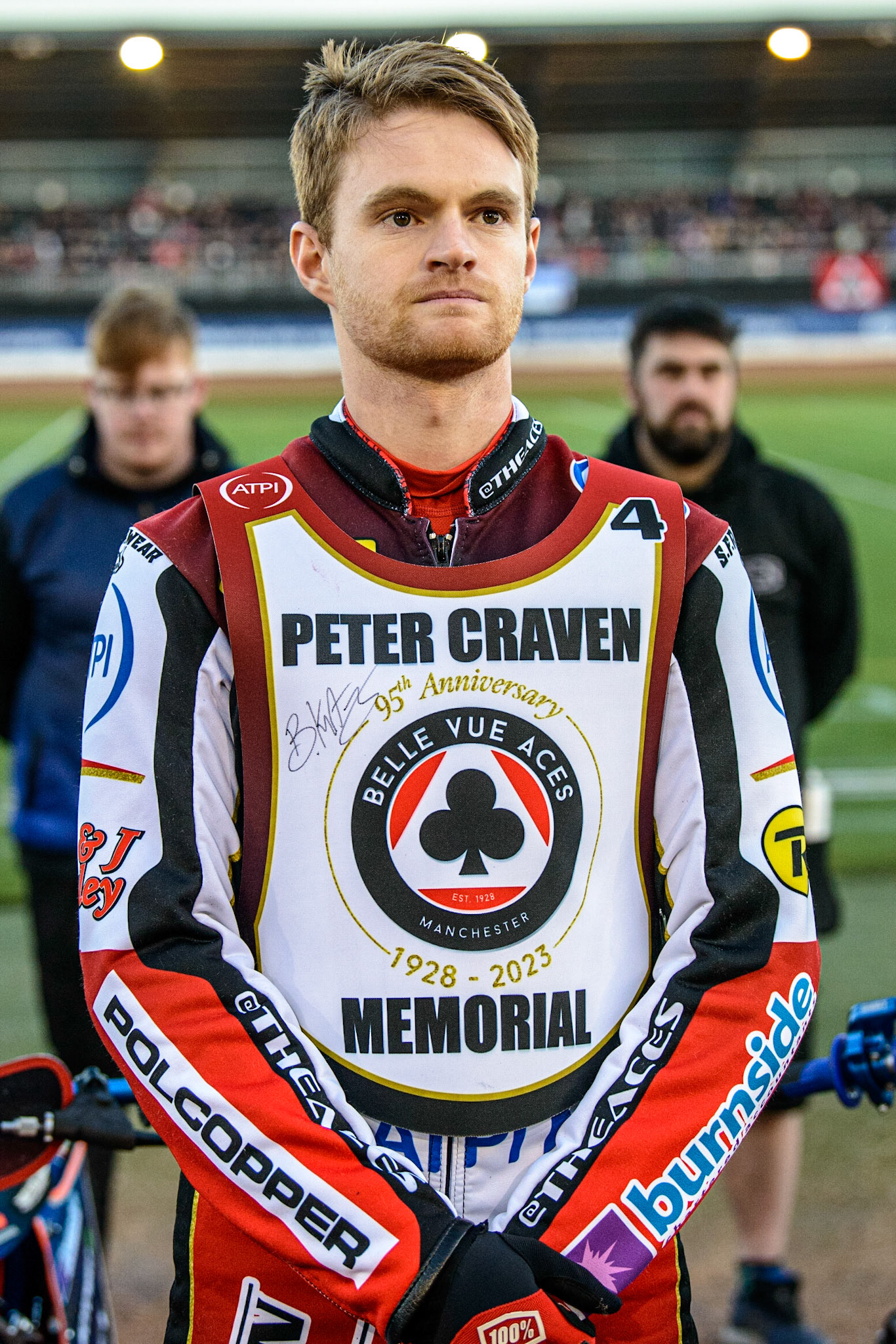 Brady Kurtz  during the Peter Craven Memorial Trophy  at the National Speedway Stadium, Manchester on Monday 3rd April 2023. (Photo: Ian Charles | MI News)