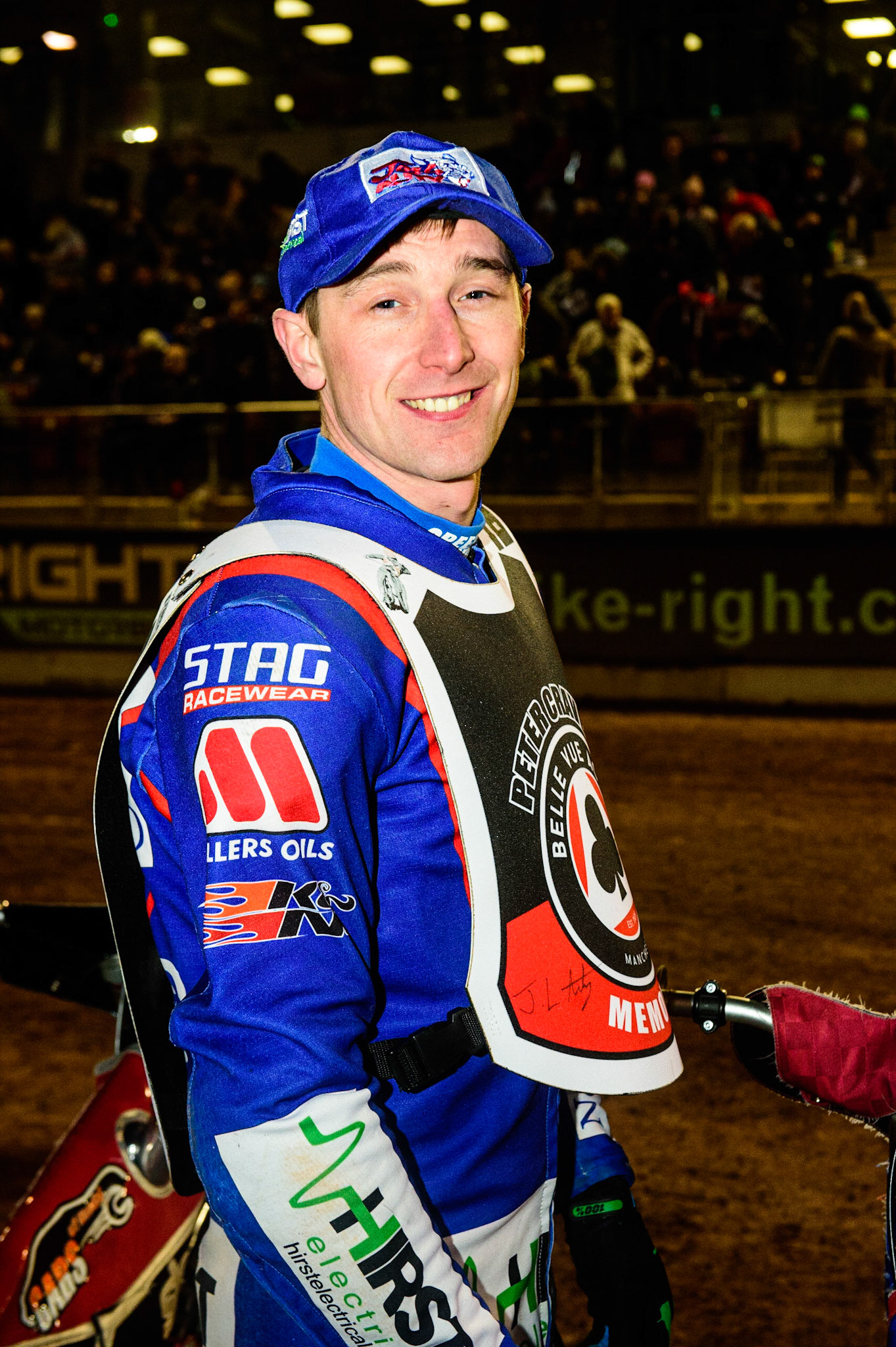 MANCHESTER, UK. OCT 23RD  Josh Auty   during the Peter Craven Memorial Trophy event at the National Speedway Stadium, Manchester on Saturday 23rd October 2021. (Credit: Ian Charles | MI News)