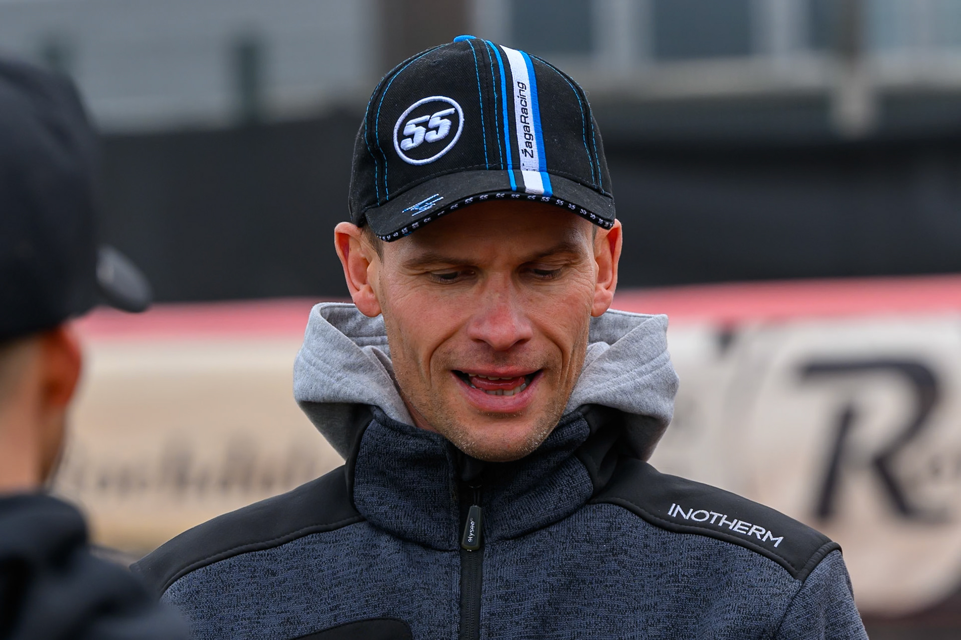 Matej Zagar of Northampton Foxes during the Rowe Motor Oil Premiership match between Belle Vue Aces and Northampton Foxes at the National Speedway Stadium, Manchester on Monday 4th May 2026. (Photo: Ian Charles | MI News)