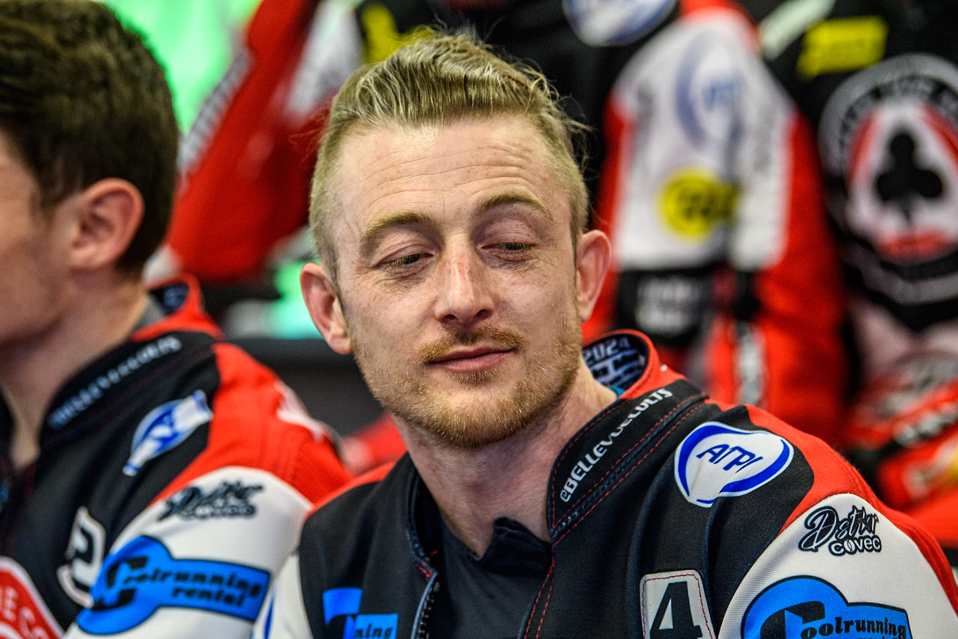 Belle Vue Colts' rider Luke Muff during the Belle Vue Aces Media Day at the National Speedway Stadium, Manchester on Monday 11th March 2024. (Photo: Ian Charles | MI News)
