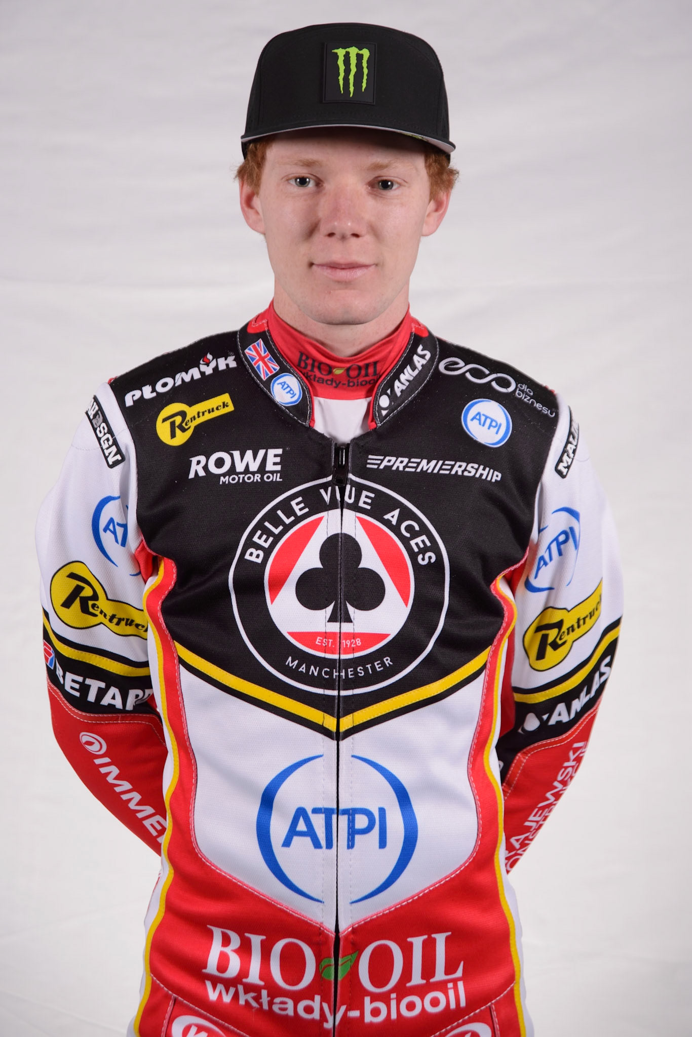 Dan Bewley - Belle Vue Aces during the Belle Vue Aces Media Day at the National Speedway Stadium, Manchester on Wednesday 12th March 2025. (Photo: Ian Charles | MI News)