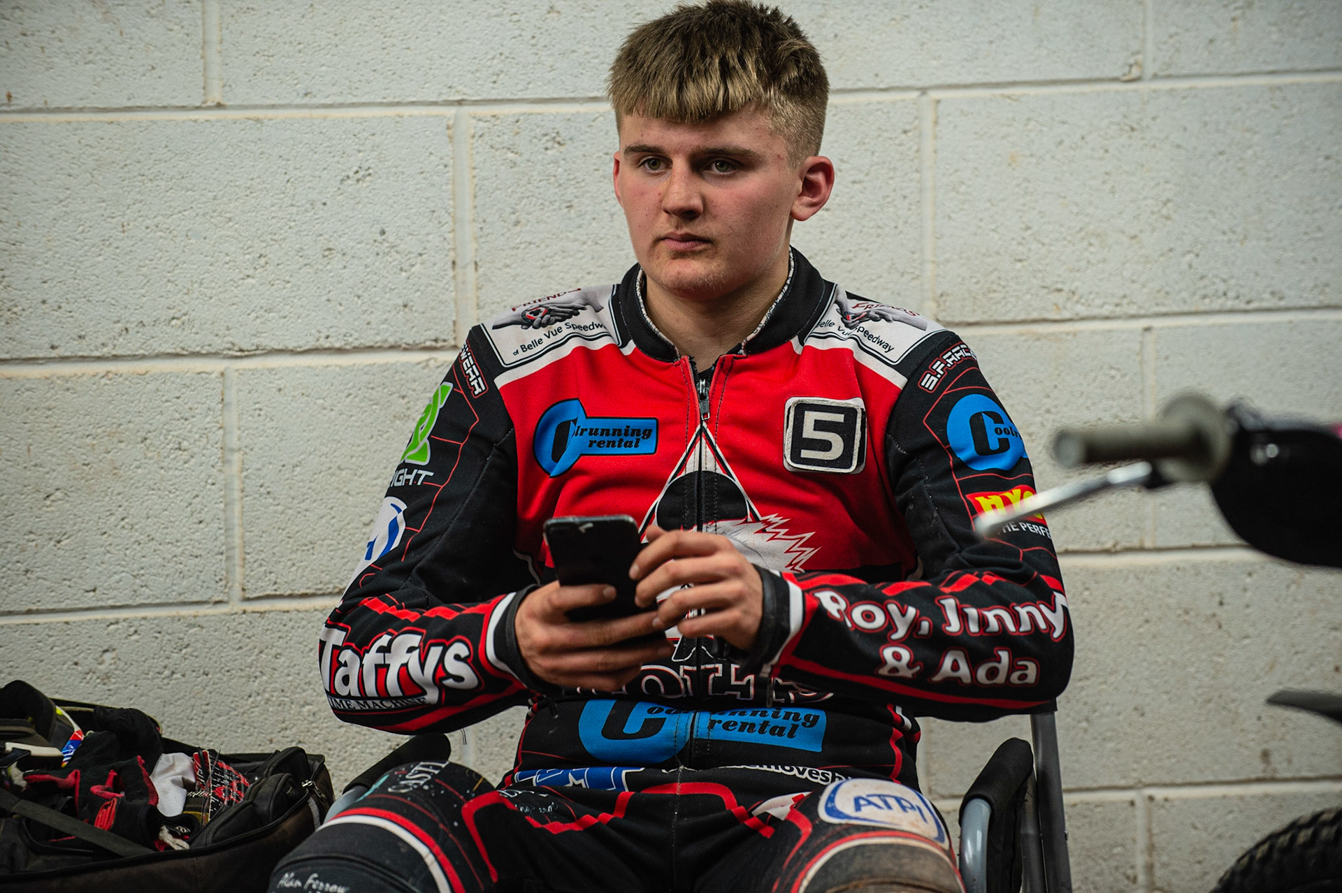 Photo: Ian Charles

Leon Flint 

Belle Vue Colts v Cradley Heathens, SGB National League KO Cup Semi Final 2nd Leg, Belle Vue National Speedway Stadium, Manchester, Wednesday 18  September  2019