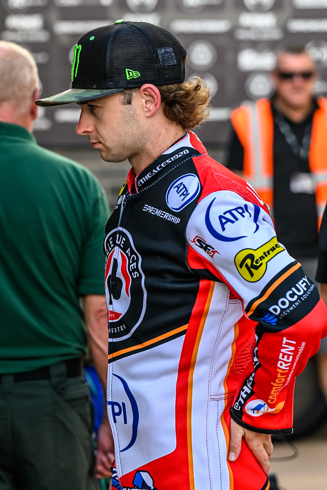Belle Vue Aces' Jaimon Lidsey during the Rowe Motor Oil Premiership match between Belle Vue Aces and Ipswich Witches at the National Speedway Stadium, Manchester on Monday 30th June 2025. (Photo: Ian Charles | MI News)