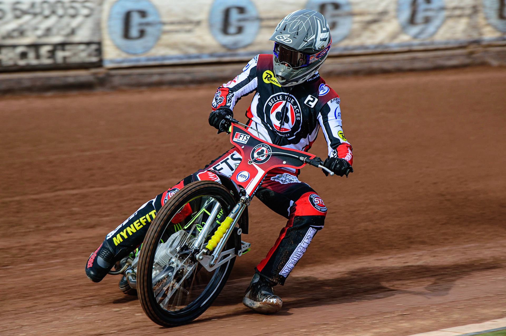 MANCHESTER, UK. MAR 14TH Jye Etheridge in action  during the Belle Vue Speedway Media Day at the National Speedway Stadium, Manchester on Monday 14th March 2022. (Credit: Ian Charles | MI News)