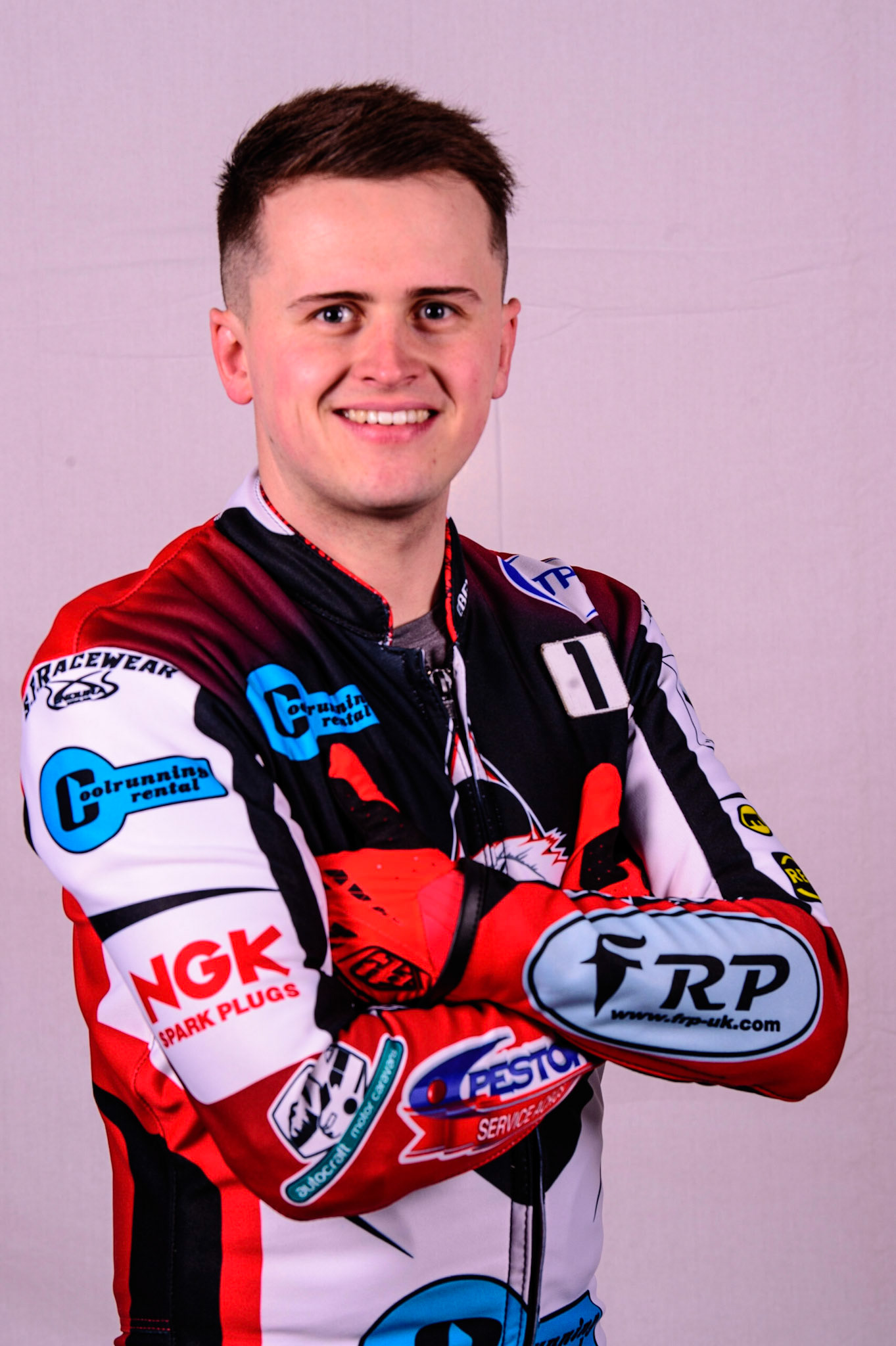 MANCHESTER, UK. MAR 14TH Jack Smith - Belle Vue 'Cool Running' Colts during the Belle Vue Speedway Media Day at the National Speedway Stadium, Manchester on Monday 14th March 2022. (Credit: Ian Charles | MI News)