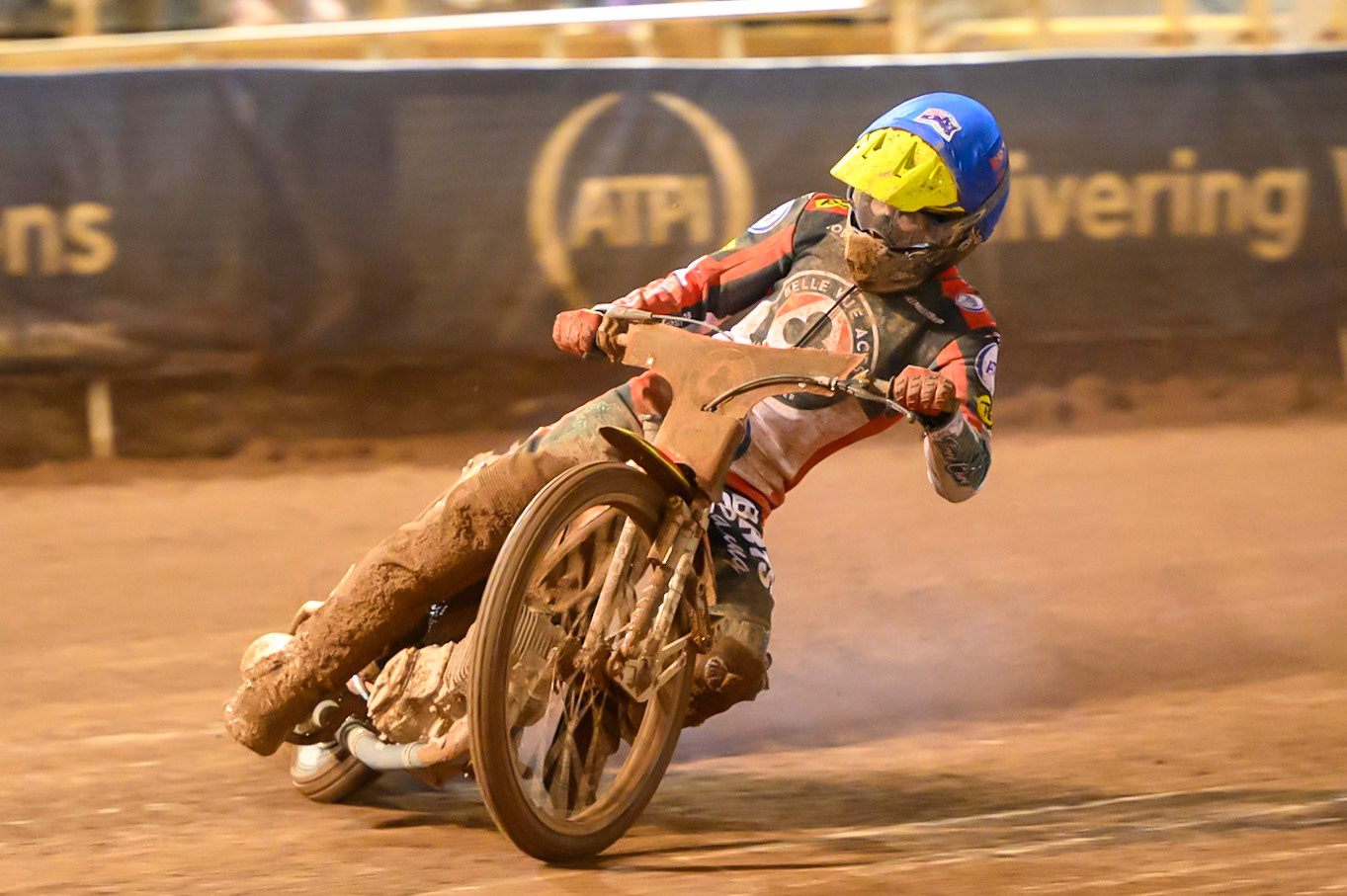 Tate Zischke of Belle Vue Aces in action during the Rowe Motor Oil Premiership Grand Final 2nd Leg between Belle Vue Aces and Sheffield Tigers at the National Speedway Stadium, Manchester on Friday 16th October 2026. (Photo: Ian Charles | MI News)