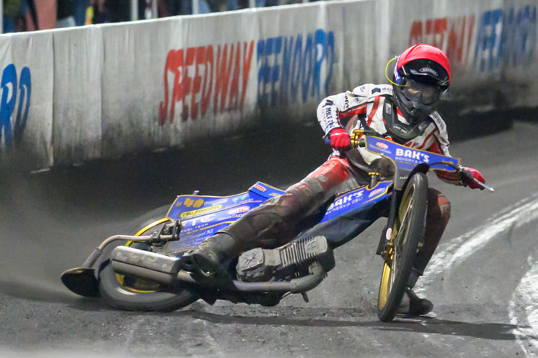 Jacob D. Jensen of Denmark in action during the Gouden KENNY Helm at Speedway Veenoord, Veenoord in the Netherlands on Saturday 19th September 2026. (Photo: Ian Charles | MI News)