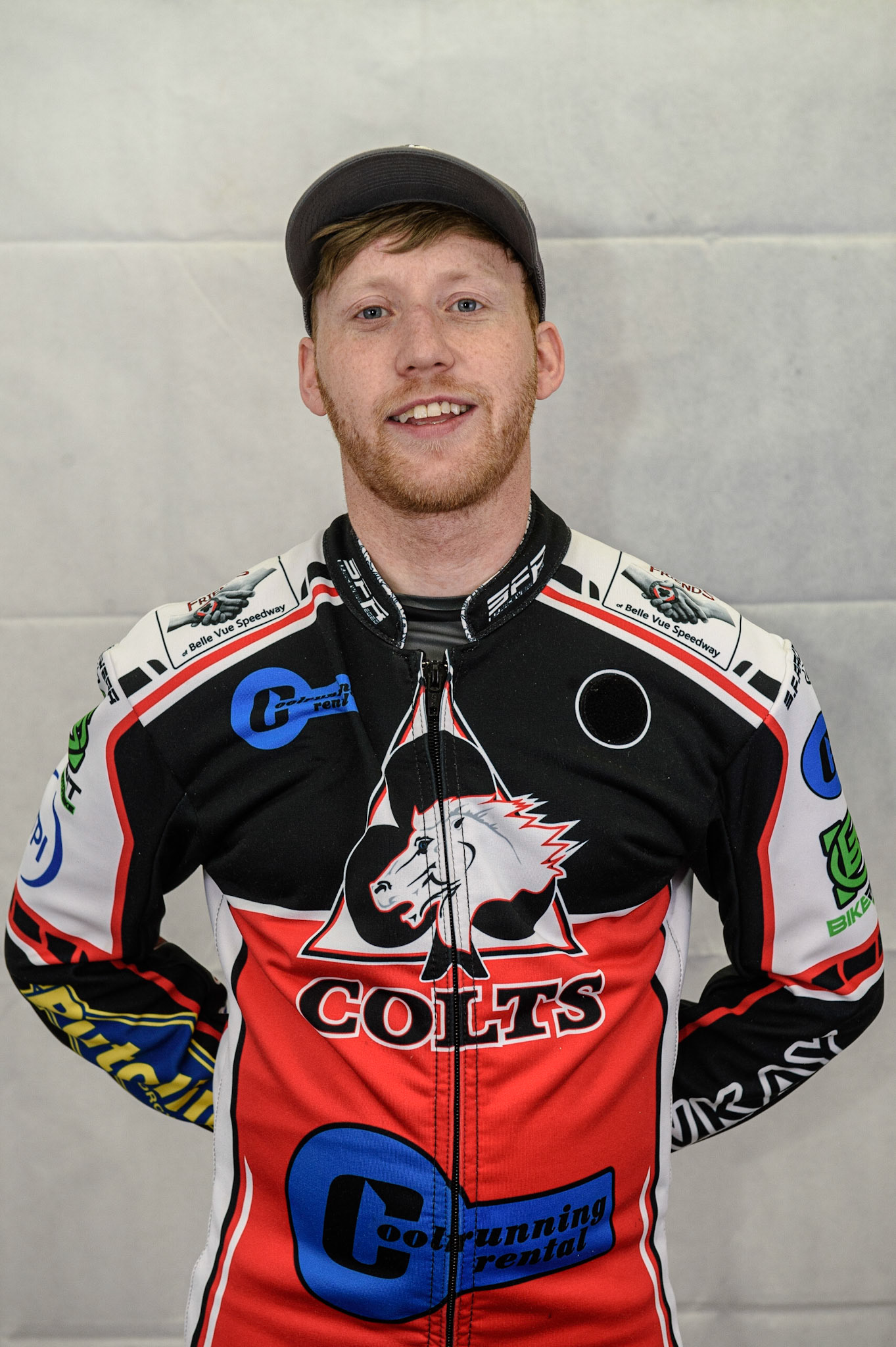 Photo: Ian CharlesPaul Bowen - Belle Vue ColtsBelle Vue Press &amp; Practice, , National Speedway Stadium, Manchester Thursday  13  May  2021