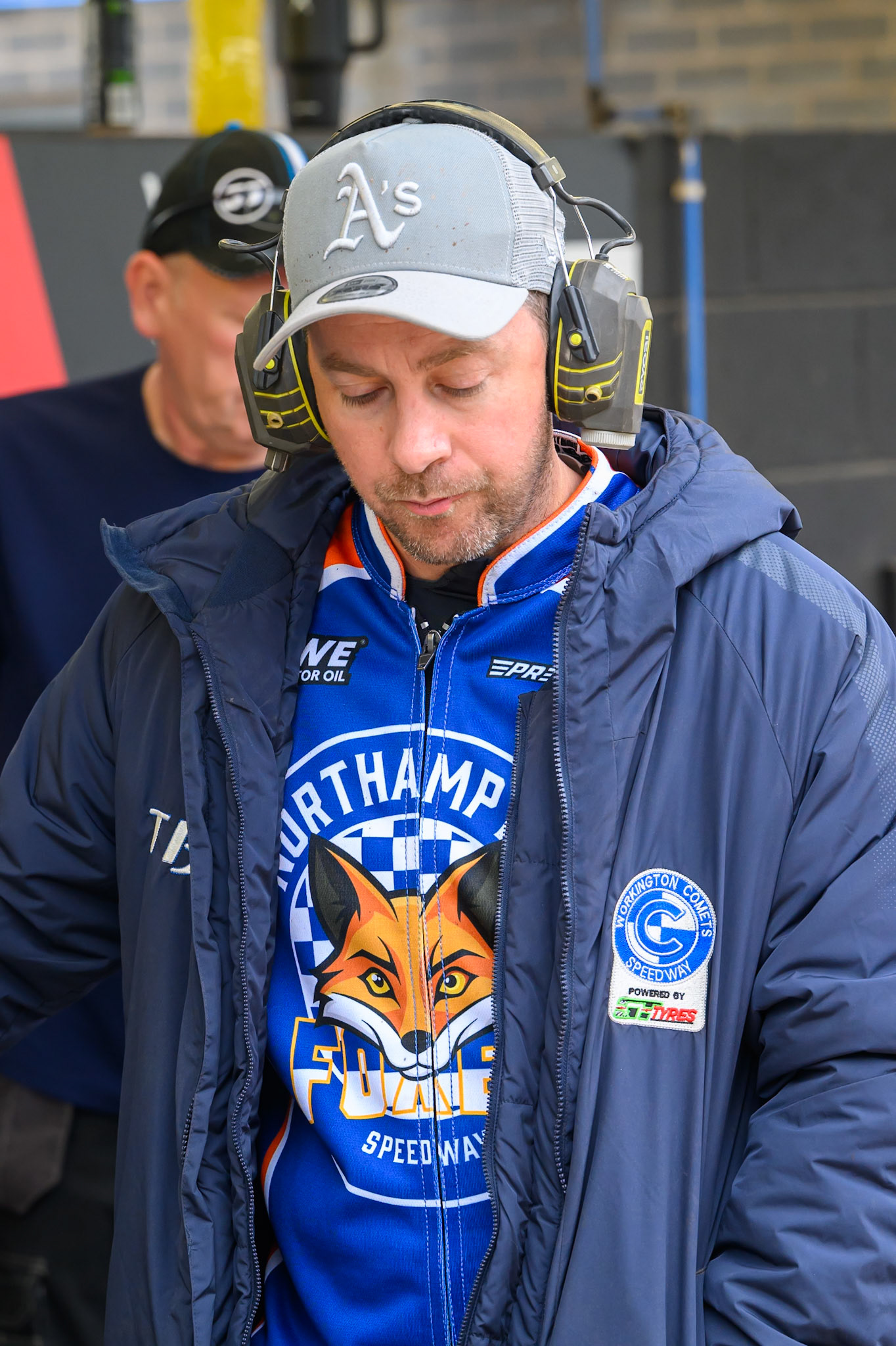 Troy Batchelor of Northampton Foxes during the Rowe Motor Oil Premiership match between Belle Vue Aces and Northampton Foxes at the National Speedway Stadium, Manchester on Monday 4th May 2026. (Photo: Ian Charles | MI News)