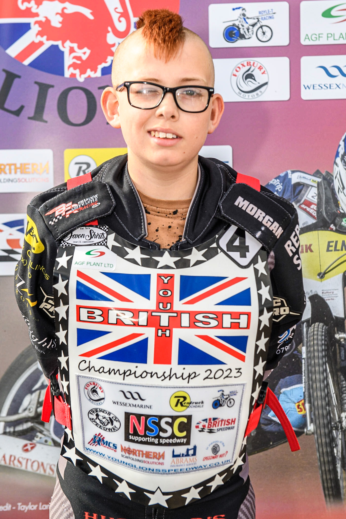 Joe Brice during the British Youth Championships at the National Speedway Stadium, Manchester on Friday 12th May 2023. (Photo: Ian Charles | MI News)