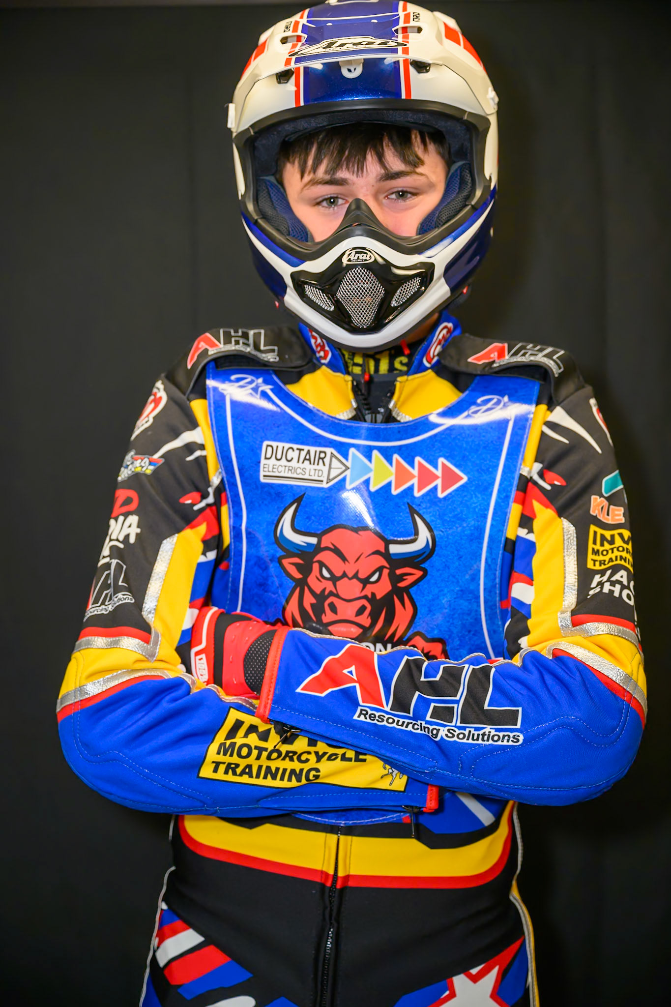 Jamie Etherington during Buxton Bulls Press and Practice at Hi-Edge Speedway, Buxton on Monday 30th March 2026. (Photo: Ian Charles | MI News)