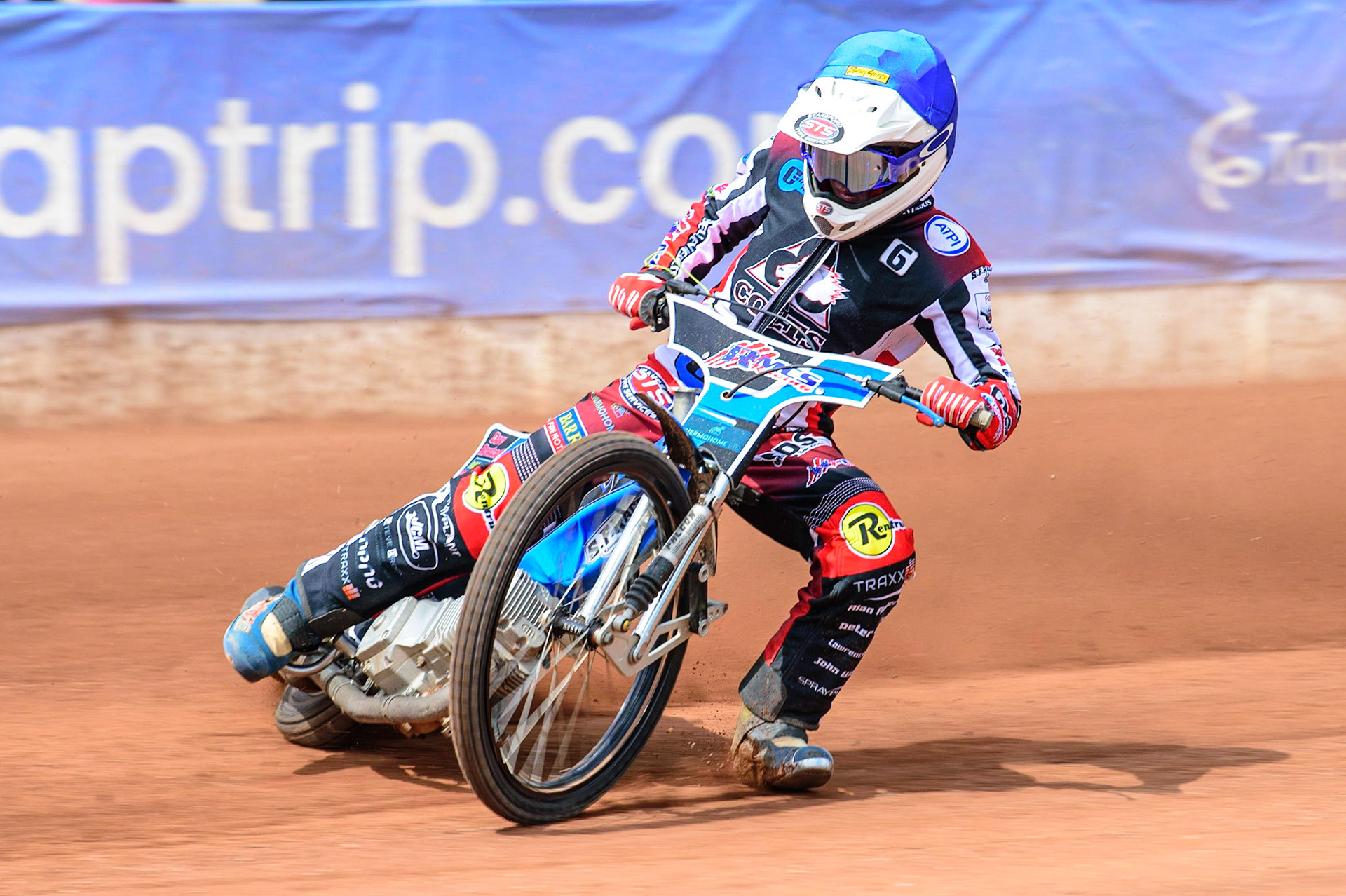 MANCHESTER, UK.  JUN 3RD Archie Freeman  in action  for Belle Vue Cool Running Colts  during the National Development League match between Belle Vue Colts and Oxford Chargers at the National Speedway Stadium, Manchester on Friday 3rd June 2022. (Credit: Ian Charles | MI News)