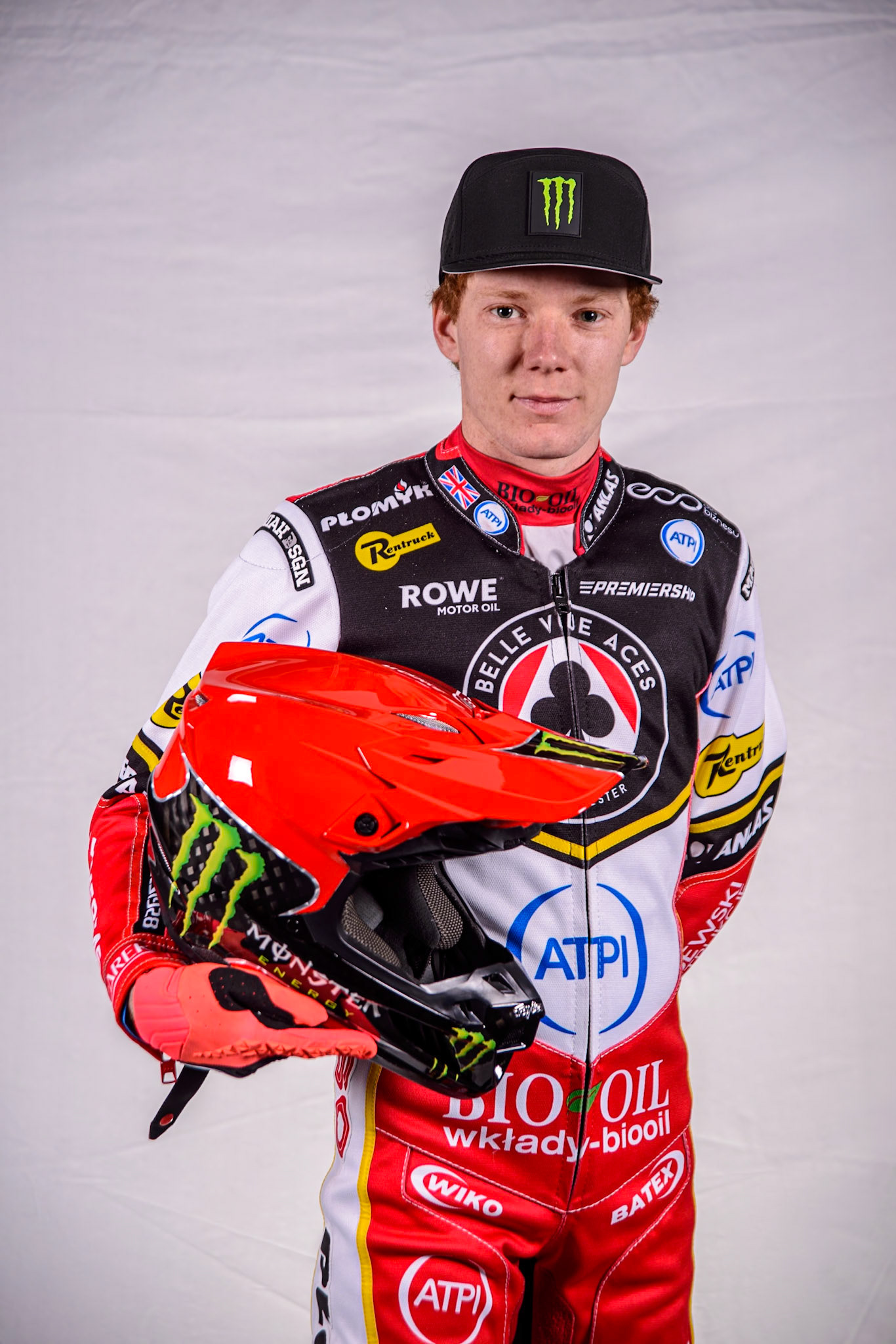 Dan Bewley - Belle Vue Aces during the Belle Vue Aces Media Day at the National Speedway Stadium, Manchester on Wednesday 12th March 2025. (Photo: Ian Charles | MI News)