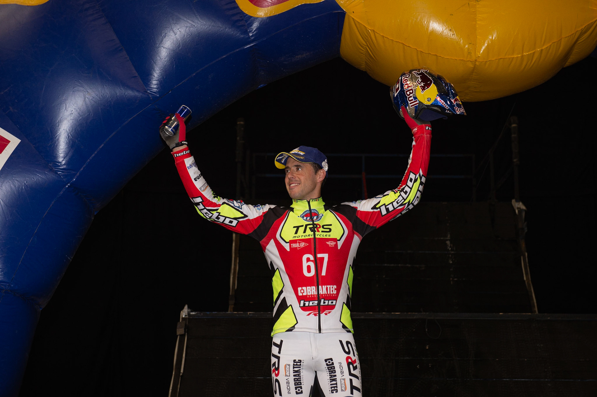 SHEFFIELD, ENGLAND  - DECEMBER 28TH  2nd place for Adam Raga, Spain (TRRS)  during the 25th Anniversary Sheffield Indoor Trial at the FlyDSA Arena, Sheffield on Saturday 28th December 2019. (Credit: Ian Charles | MI News)