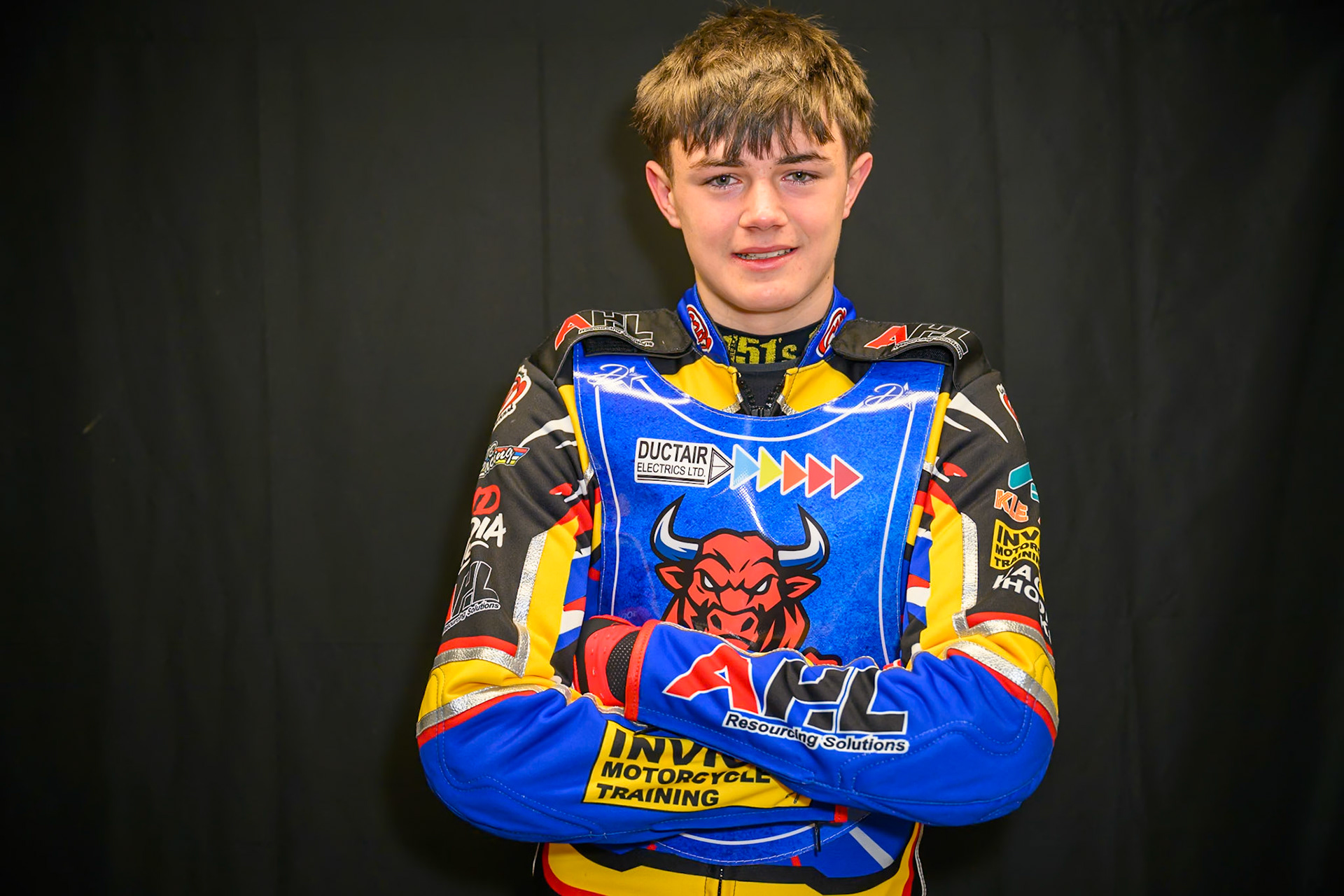 Jamie Etherington during Buxton Bulls Press and Practice at Hi-Edge Speedway, Buxton on Monday 30th March 2026. (Photo: Ian Charles | MI News)