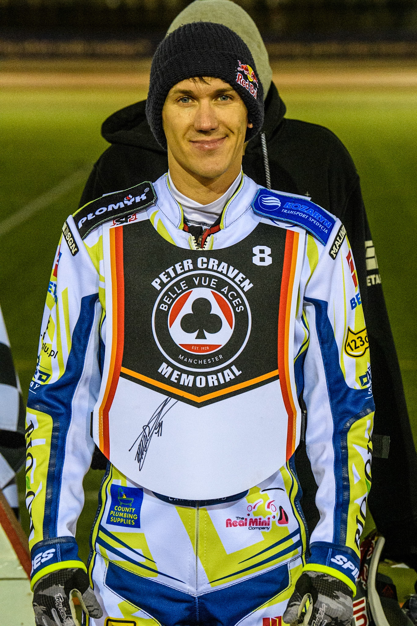 Maciej Janowski during the Peter Craven Memorial Trophy at the National Speedway Stadium, Manchester on Monday 17th March 2025. (Photo: Ian Charles | MI News)