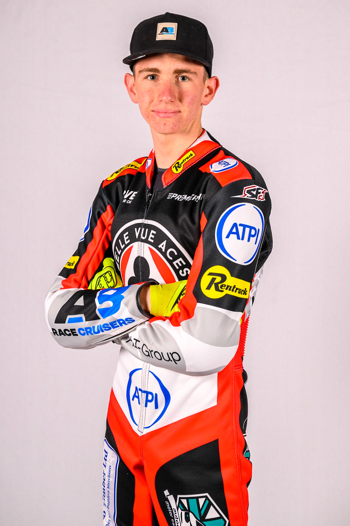 Will Cairns, Rising Star Rider of Belle Vue Aces during the Belle Vue Aces Media Day at the National Speedway Stadium, Manchester on Wednesday 11th March 2026. (Photo: Ian Charles | MI News)