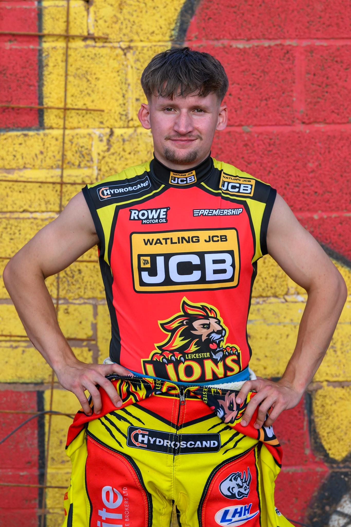 Dan Thompson of Leicester Lions during the Rowe Motor Oil Premiership match between Leicester Lions and Belle Vue Aces at the Hydroscan Arena, Leicester on Thursday 23rd July 2026. (Photo: Ian Charles | MI News)