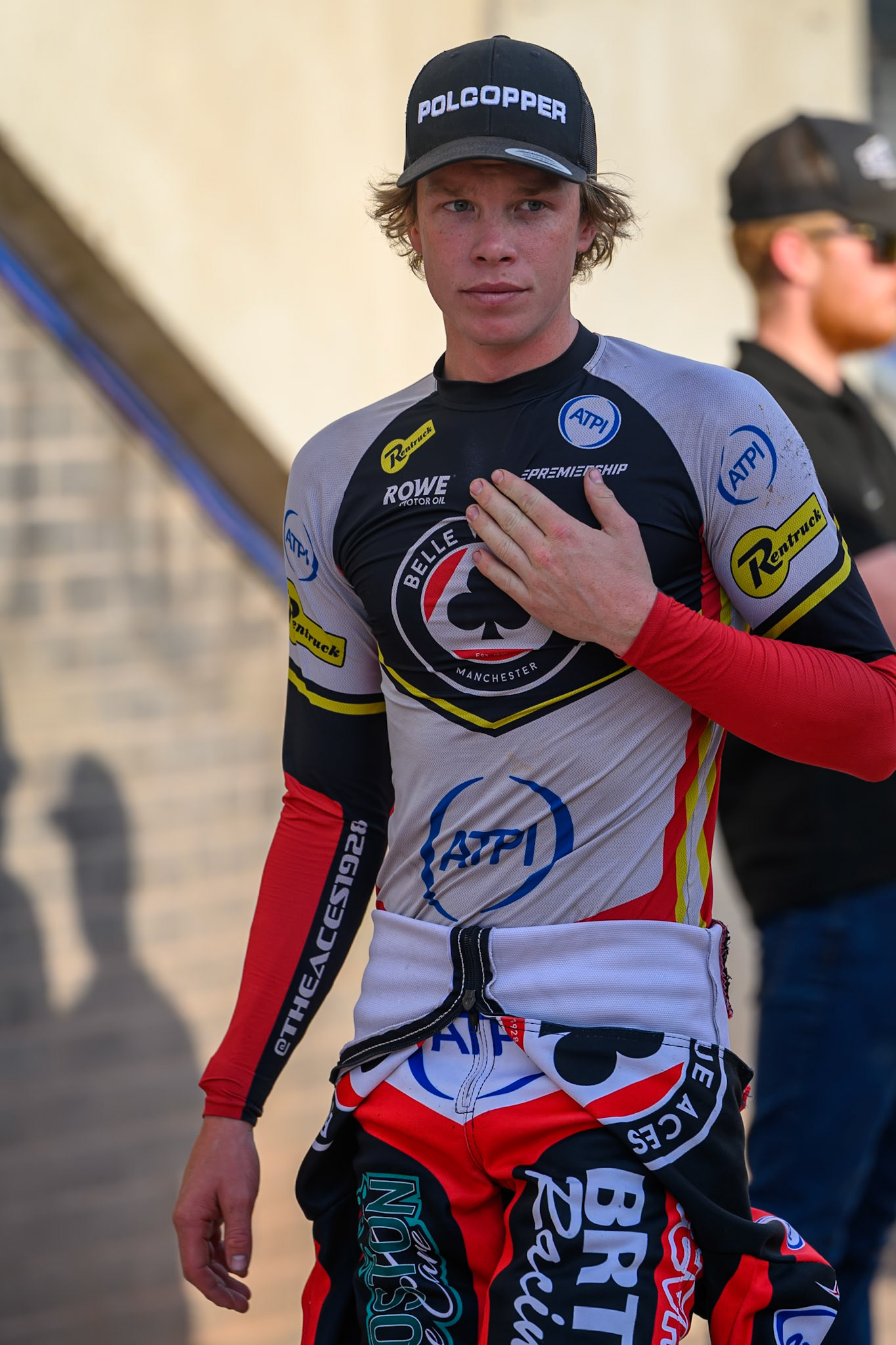 Tate Zischke of Belle Vue Aces during the Rowe Motor Oil Premiership match between Belle Vue Aces and Ipswich Witches at the National Speedway Stadium, Manchester on Saturday 20th June 2026. (Photo: Ian Charles | MI News)