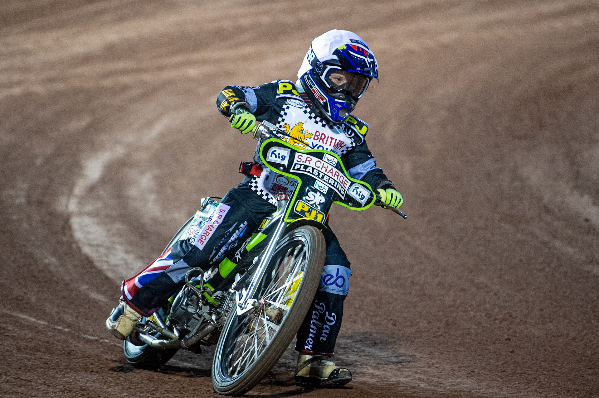 Photo: Ian CharlesJack Franklin in action  (125cc B Class)British Youth Speedway Championship (Round 5), National Speedway Stadium, Manchester Saturday  10  October  2020
