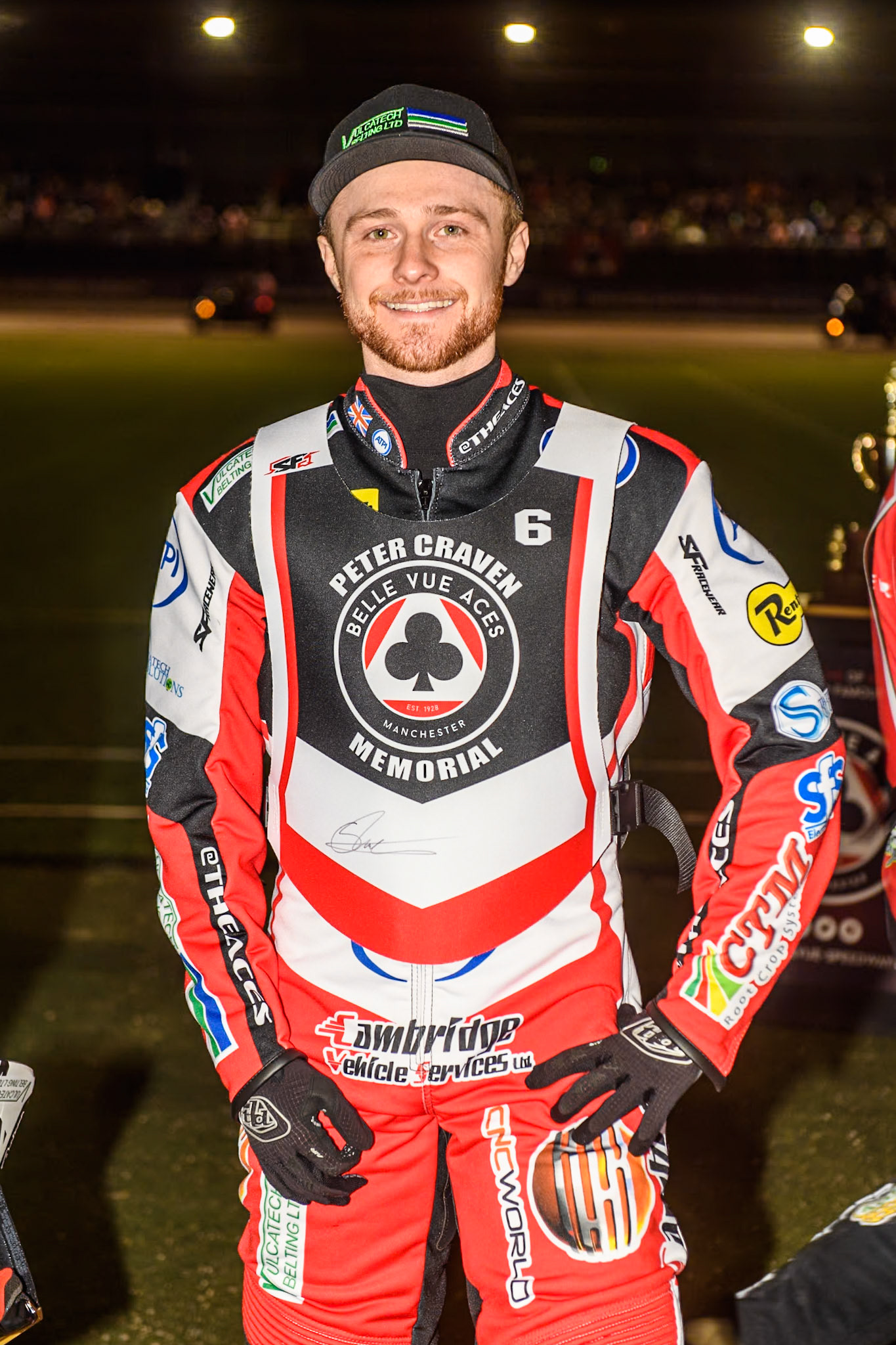 England's Connor Mountain during the Peter Craven Memorial Trophy meeting at the National Speedway Stadium, Manchester on Monday 18th March 2024. (Photo: Ian Charles | MI News)