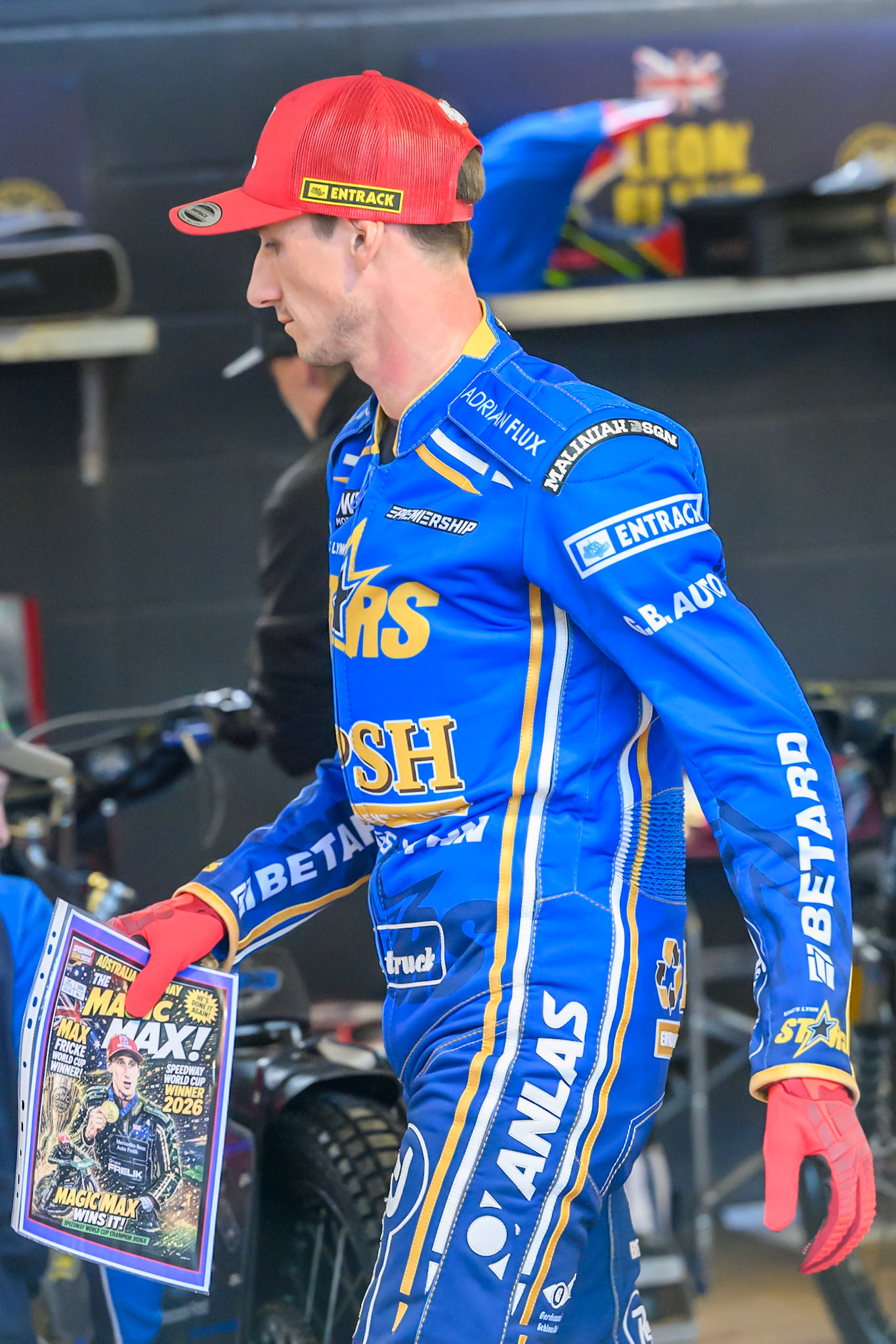 Max Fricke, Guest Rider for Sheffield Tigers  during the Rowe Motor Oil Premiership match between Sheffield Tigers and Belle Vue Aces at Owlerton Stadium, Sheffield on Monday 31st August 2026. (Photo: Ian Charles | MI News)