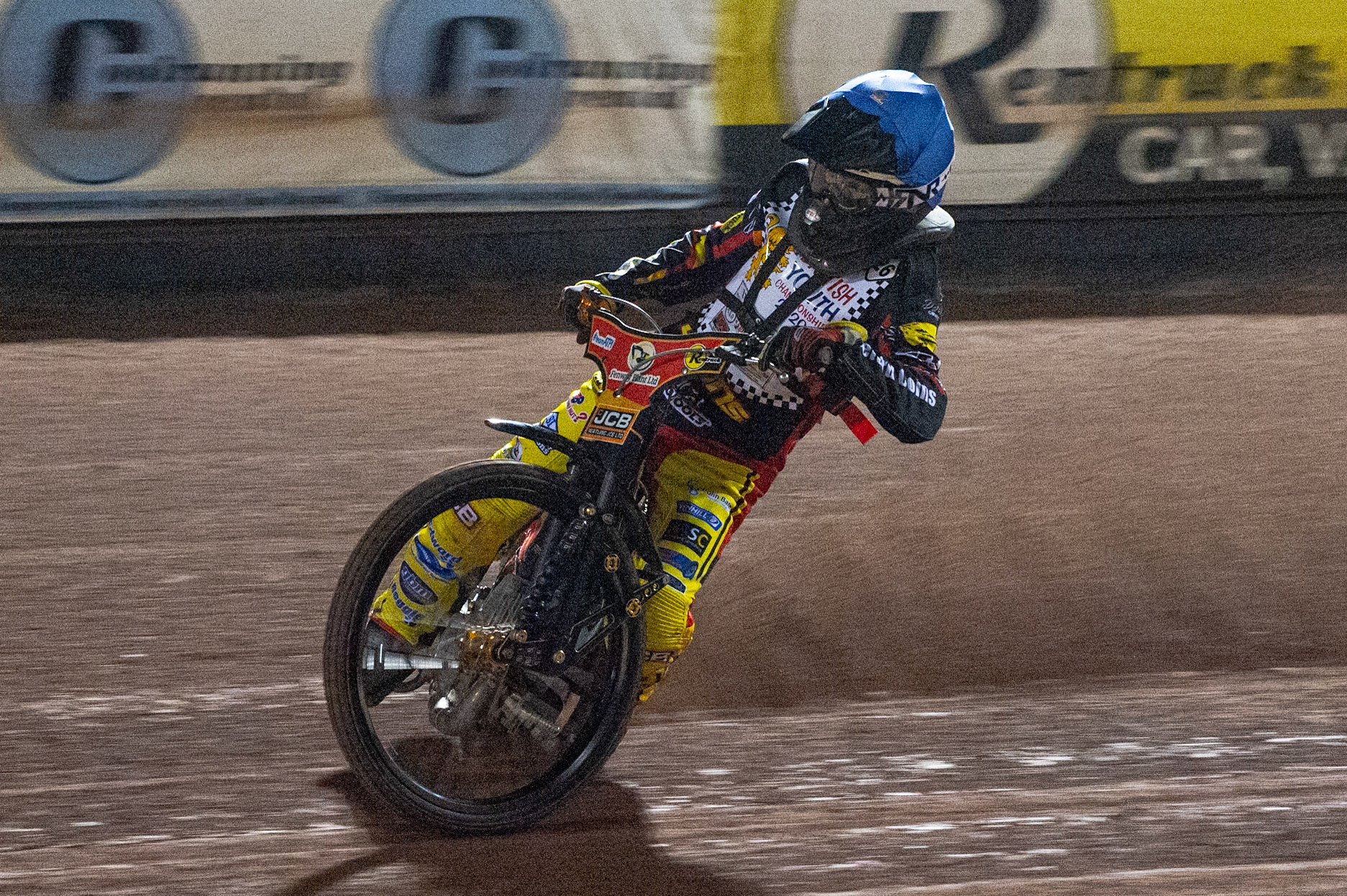 Photo: Ian CharlesDan Thompson in action  (500cc A Class)British Youth Speedway Championship (Round 5), National Speedway Stadium, Manchester Saturday  10  October  2020