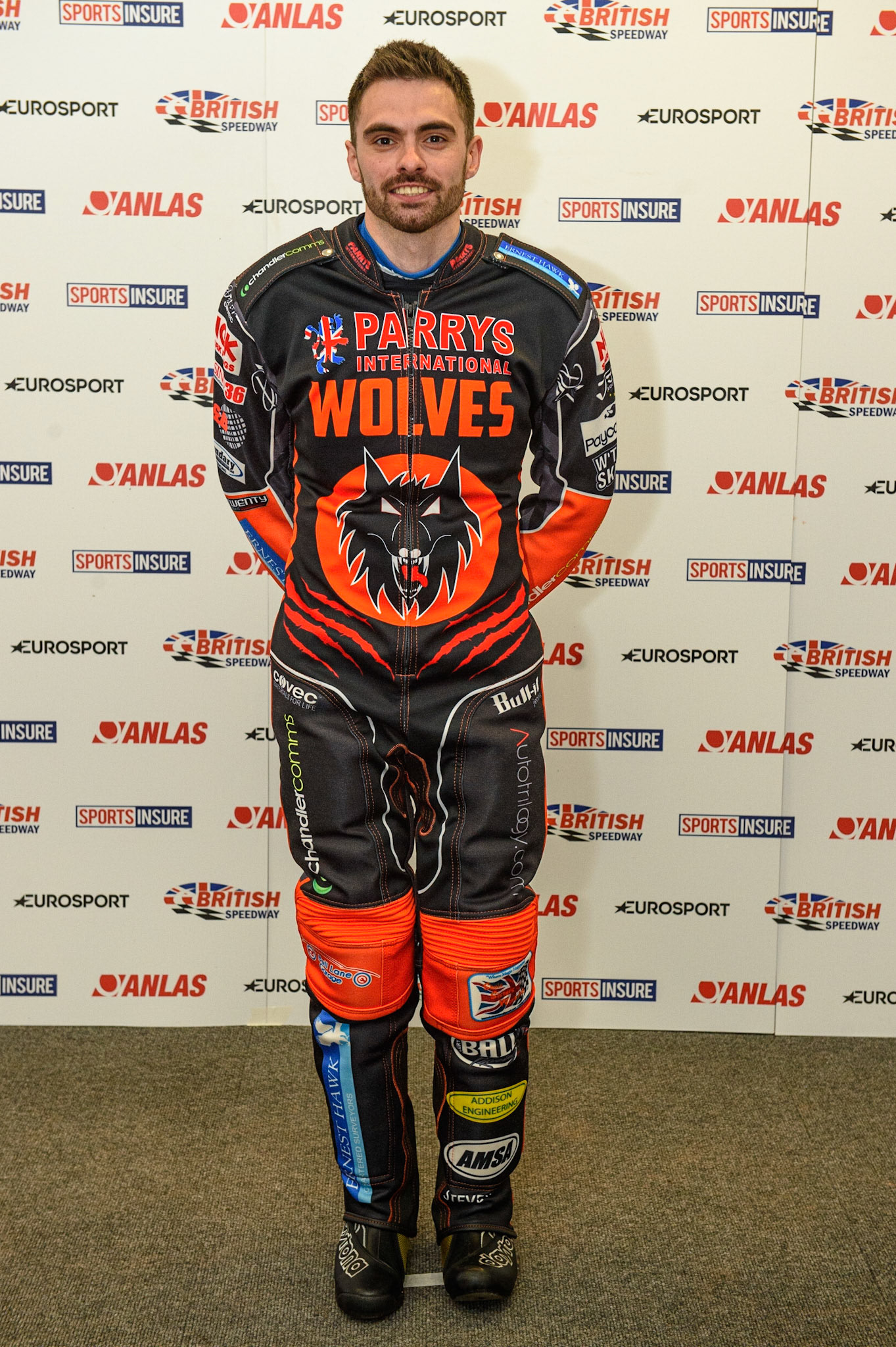 Photo: Ian CharlesTom Bacon, Rising Star of Wolverhampton WolvesDiscovery Networks Eurosport Speedway Season Launch, National Speedway Stadium, Manchester Wednesday  12  May  2021