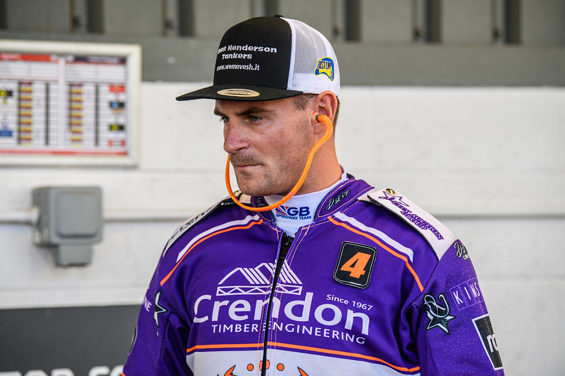 Richie Worrall - Peterborough Crendon Panthers during the Sports Insure Premiership match between Belle Vue Aces and Peterborough at the National Speedway Stadium, Manchester on Monday 19th June 2023. (Photo: Ian Charles | MI News)