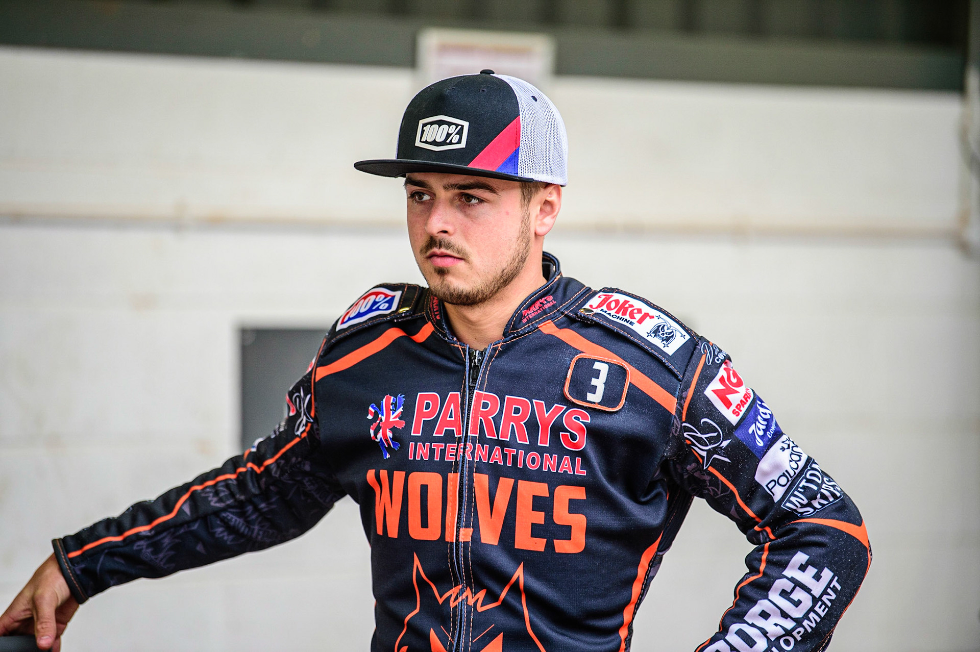 Luke Becker  - Parry's International Wolves during the SGB Premiership match between Belle Vue Aces and Wolverhampton Wolves at the National Speedway Stadium, Manchester on Monday 29th August 2022. (Credit: Ian Charles | MI News)