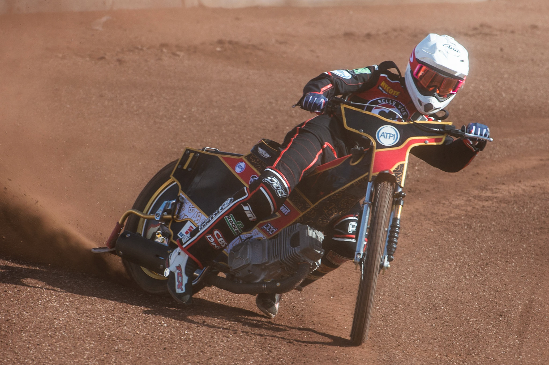 Photo by Ian Charles:

Max Fricke in action

Belle Vue Speedway Press & Practice Day, National Speedway Stadium, Manchester, Monday, 25, March, 2019
