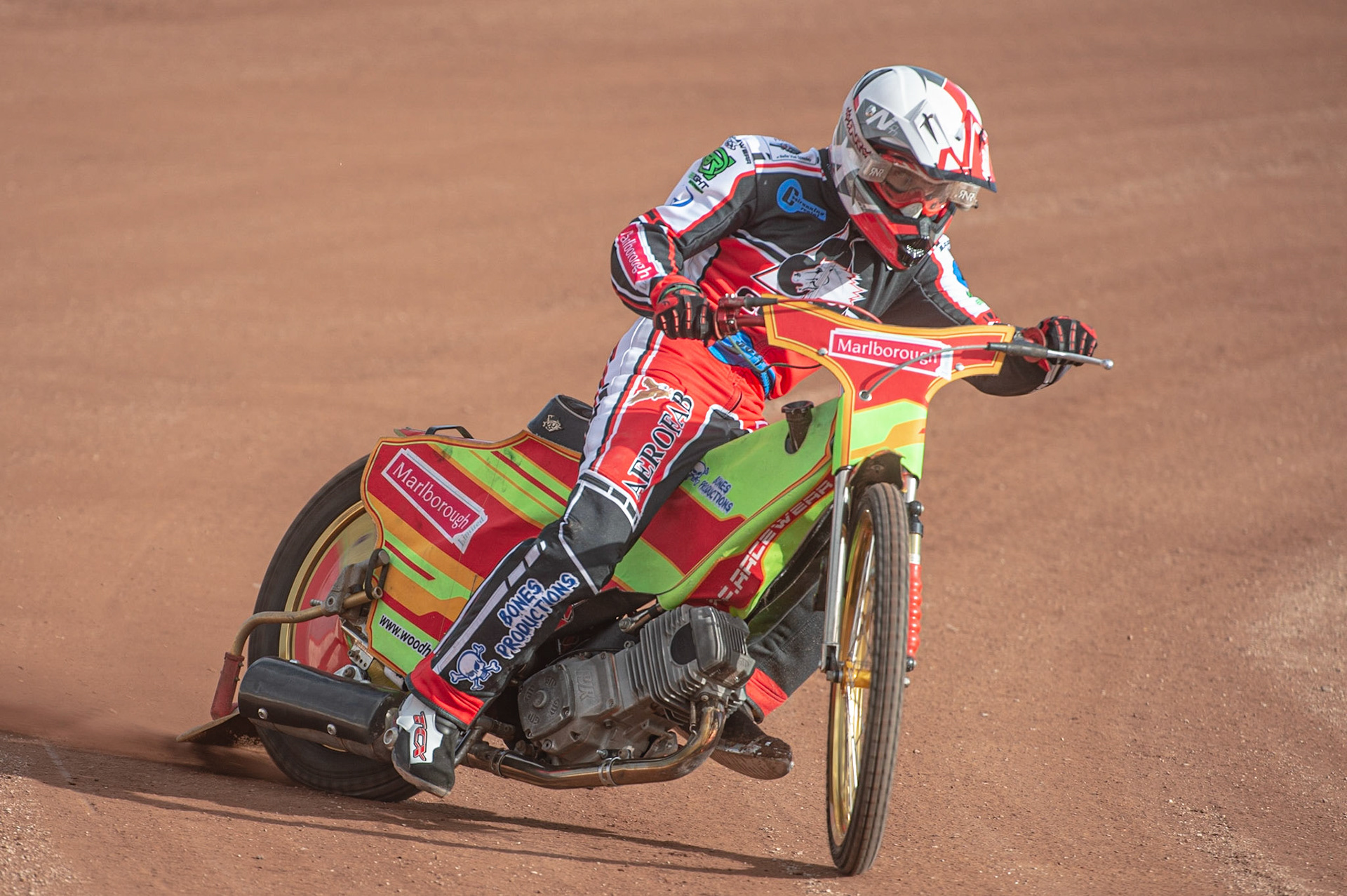 MANCHESTER, ENGLAND  - March 12  Ben Woodhull of Belle Vue Colts in action   during The Belle Vue Speedway Media Day, at The National Speedway Stadium, Manchester, on Thursday 12 March 2020. (Credit: Ian Charles | MI News)
