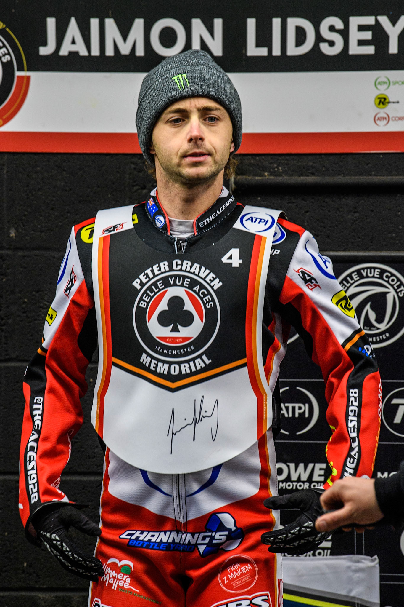 Jaimon Lidsey during the Peter Craven Memorial Trophy at the National Speedway Stadium, Manchester on Monday 17th March 2025. (Photo: Ian Charles | MI News)
