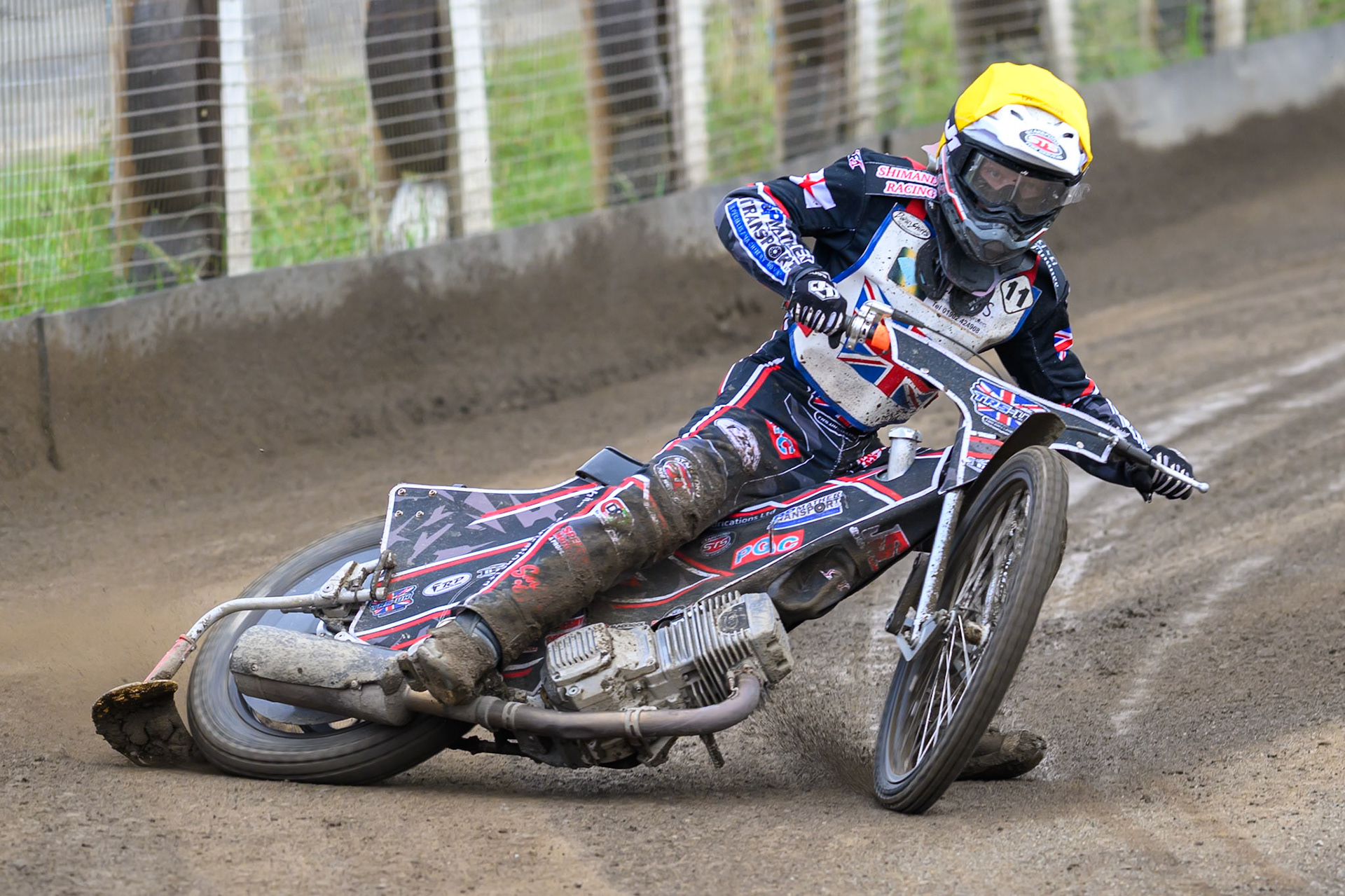 Jack Shimelt in action during the Derbyshire Open at Hi-Edge Speedway, Buxton on Sunday 27th September 2026. (Photo: Ian Charles | MI News)