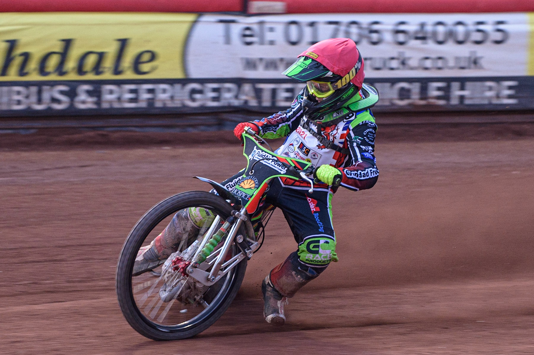 MANCHESTER, UK. MAY 28TH   \250cc Final winner Luke Harrison in action  during the British Junior Championship at the National Speedway Stadium, Manchester on Friday 28th May 2021. (Credit: Ian Charles | MI News)