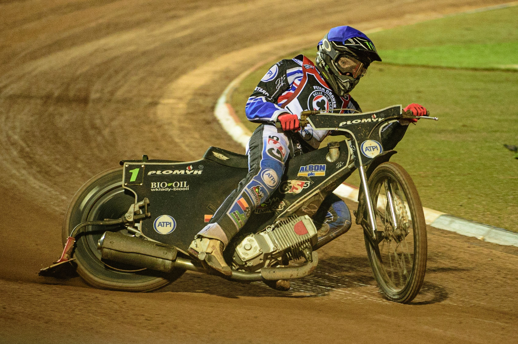 MANCHESTER, UK. MAR 21ST. Dan Bewley in action  during the ATPI Peter Craven Memorial Trophy at the National Speedway Stadium, Manchester on Monday 21st March 2022. (Credit: Ian Charles | MI News)