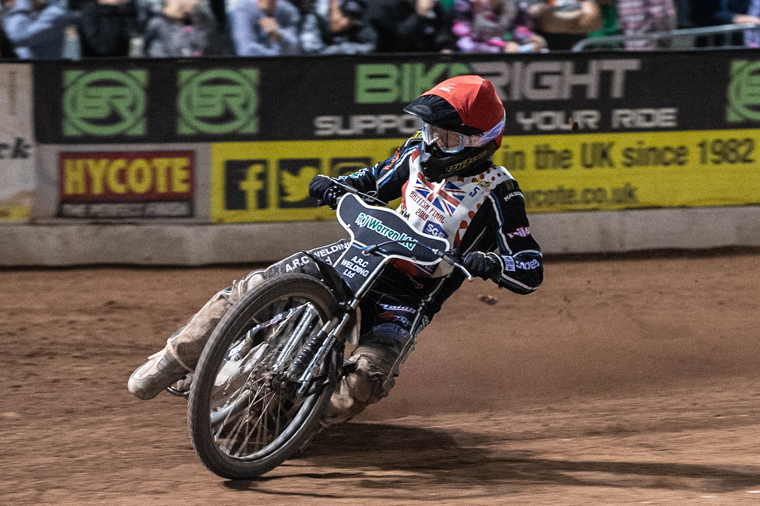 Photo: Ian Charles

Danny King in action 

Sports Insure British Final,  Belle Vue National Speedway Stadium, Manchester Monday 29  July  2019