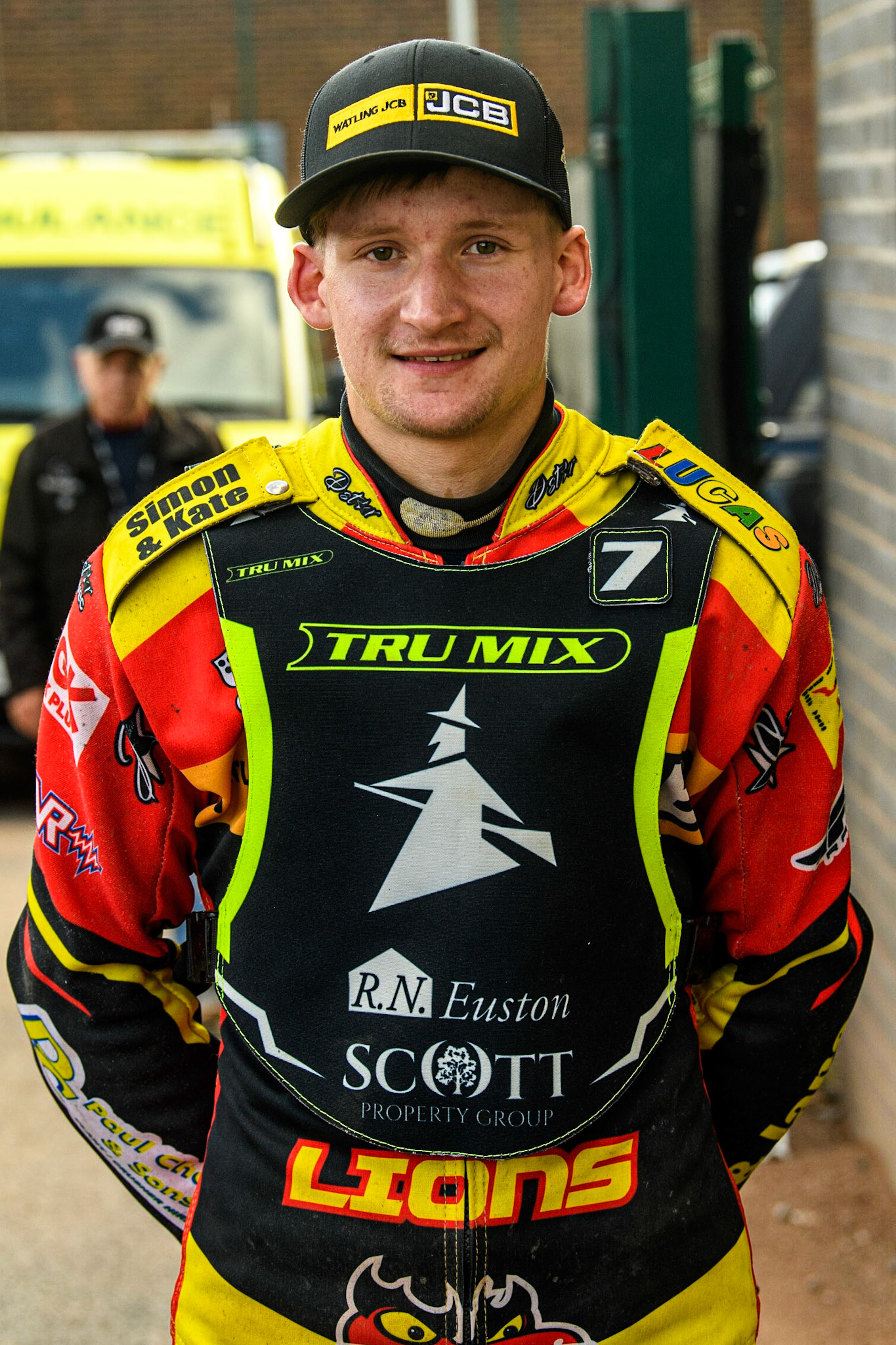 Dan Thompson - Ipswich TruMix Witches during the Sports Insure Premiership match between Belle Vue Aces and Ipswich Witches at the National Speedway Stadium, Manchester on Monday 17th July 2023. (Photo: Ian Charles | MI News)