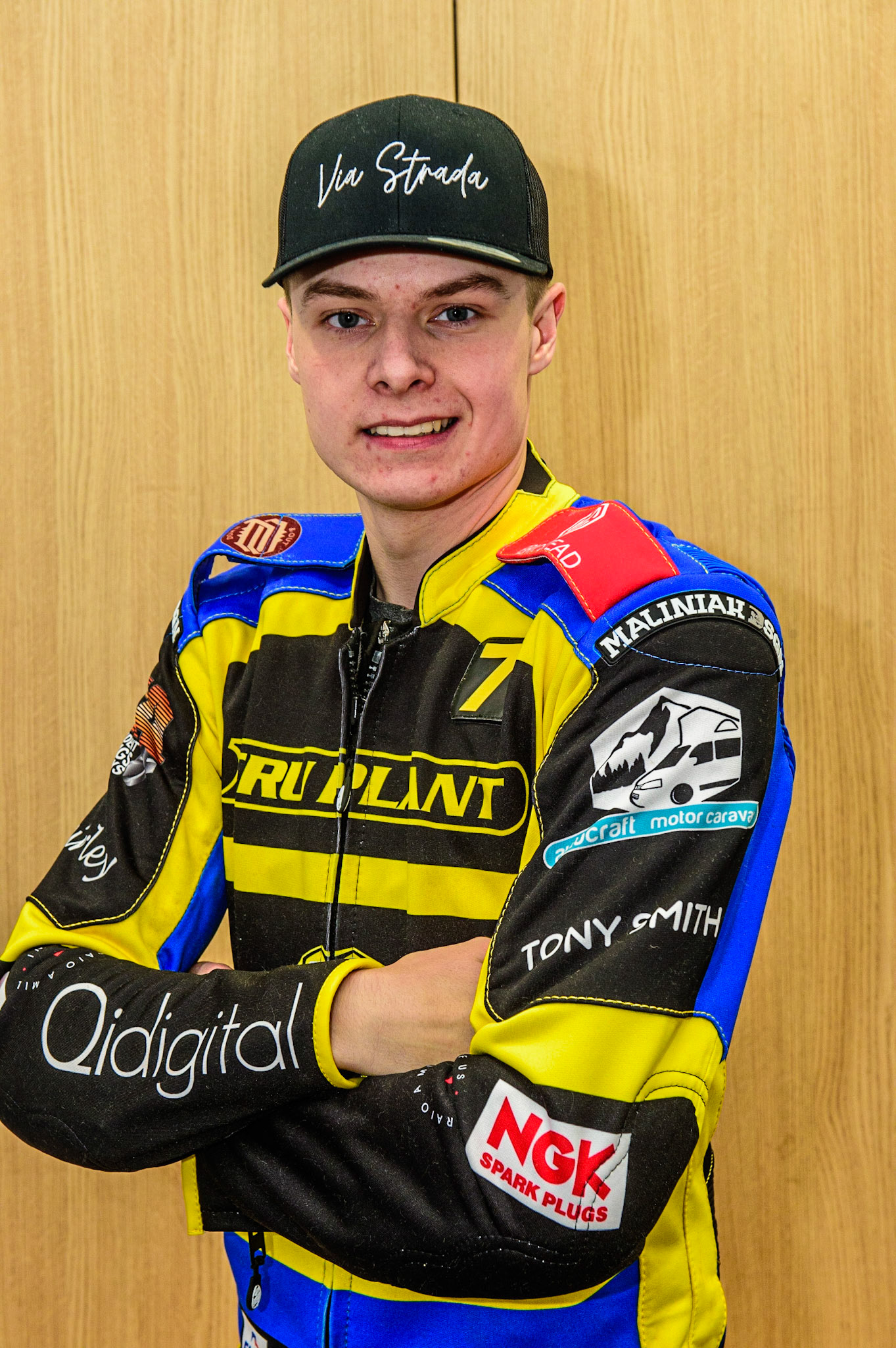 Dan Gilkes  - Sheffield ‘TruPlant’ Tigers  during the SGB Premiership match between Belle Vue Aces and Sheffield Tigers at the National Speedway Stadium, Manchester on Monday 27th March 2023. (Photo: Ian Charles | MI News)