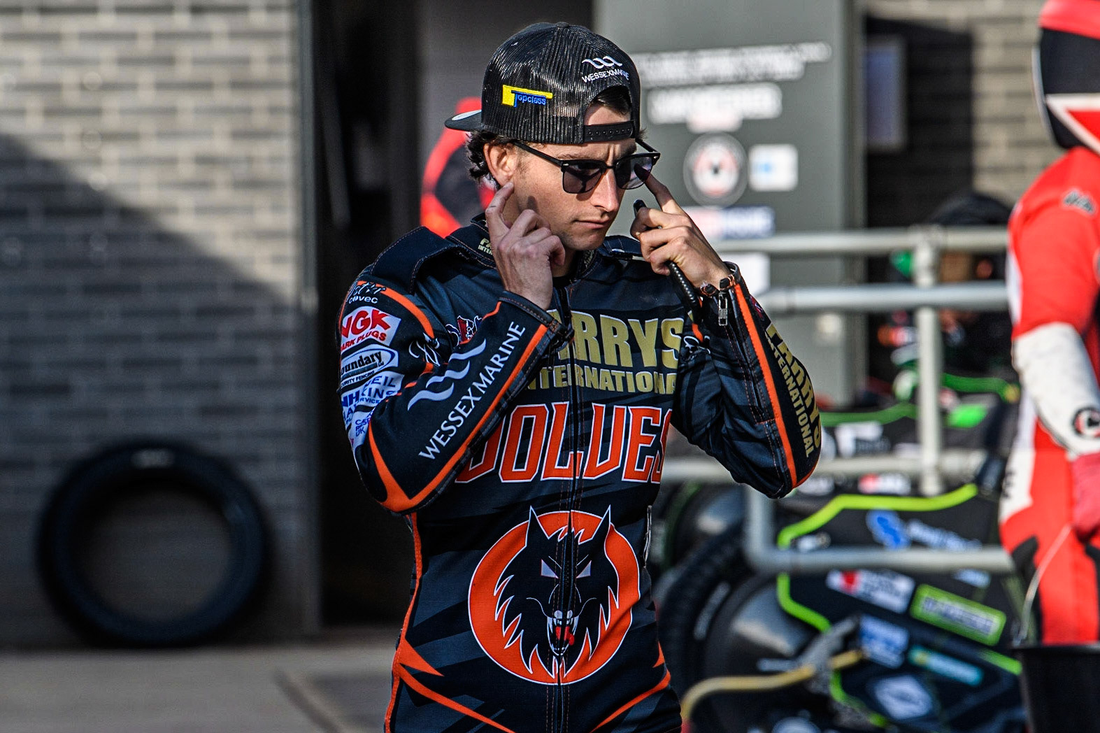 Zach Cook - Wolverhampton Parrys international Wolves during the Sports Insure Premiership match between Belle Vue Aces and Wolverhampton Wolves at the National Speedway Stadium, Manchester on Monday 3rd July 2023. (Photo: Ian Charles | MI News)